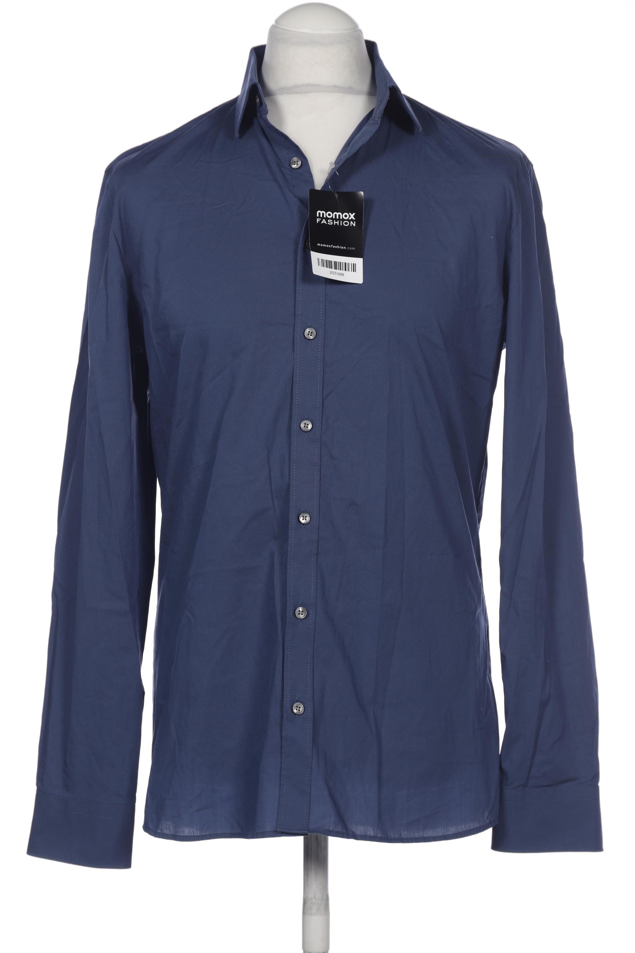 

Olymp Herren Hemd, blau