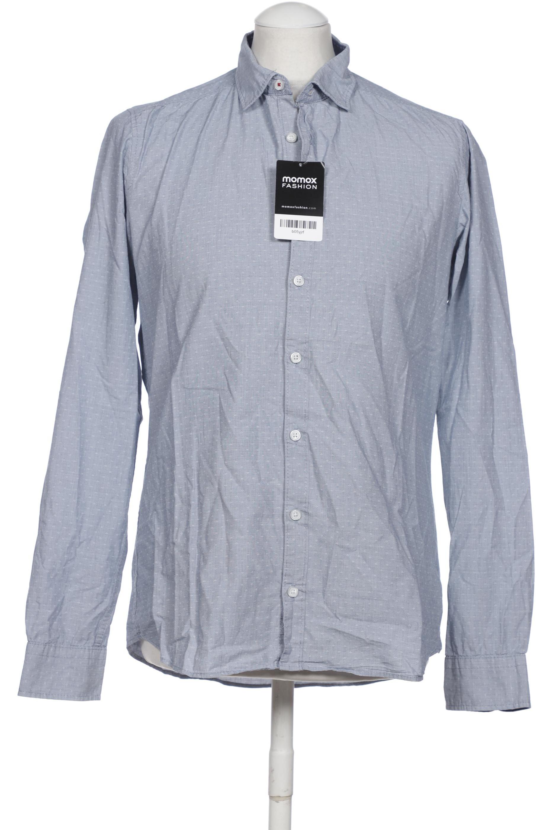 

Olymp Herren Hemd, blau