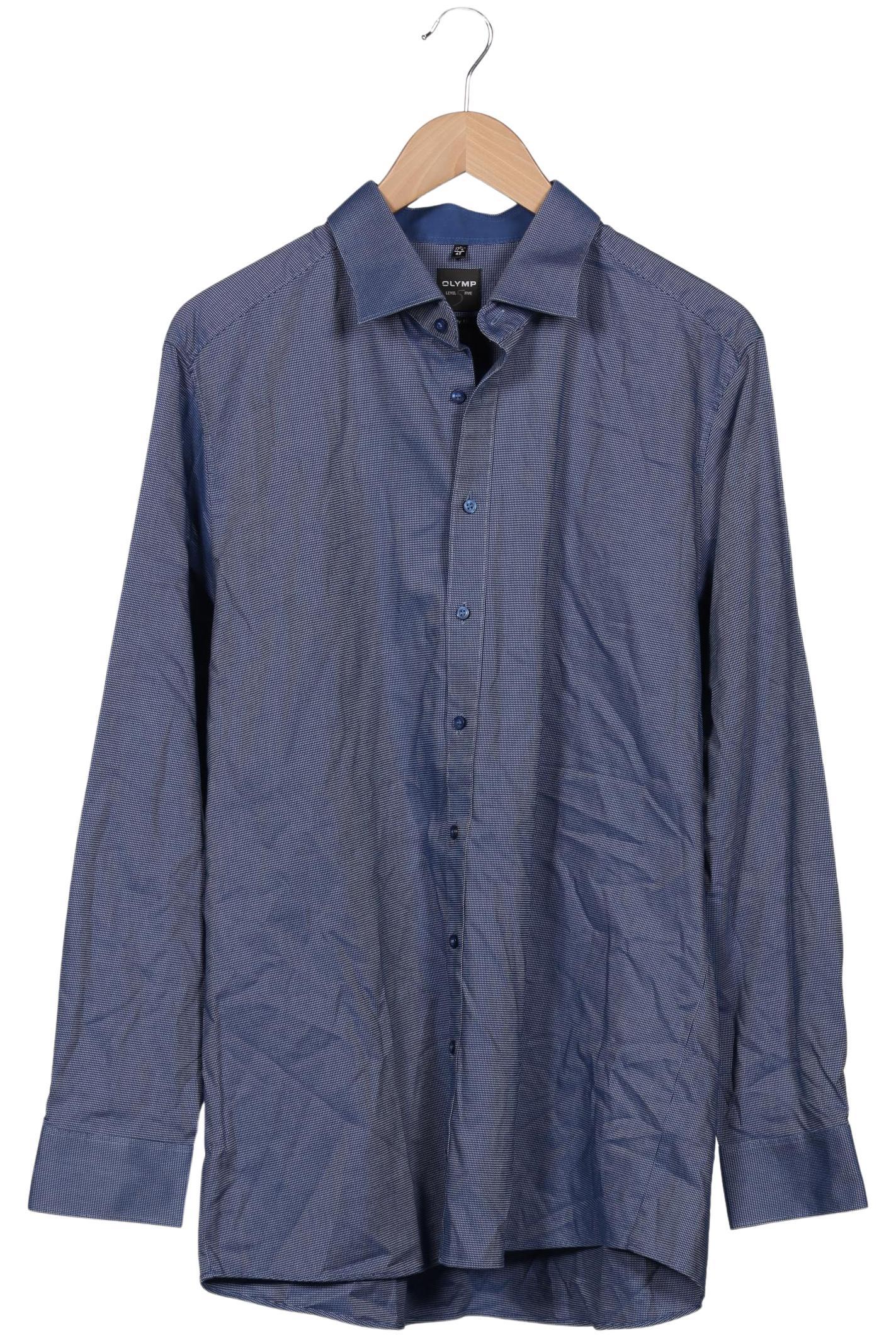 

Olymp Herren Hemd, marineblau, Gr. 56