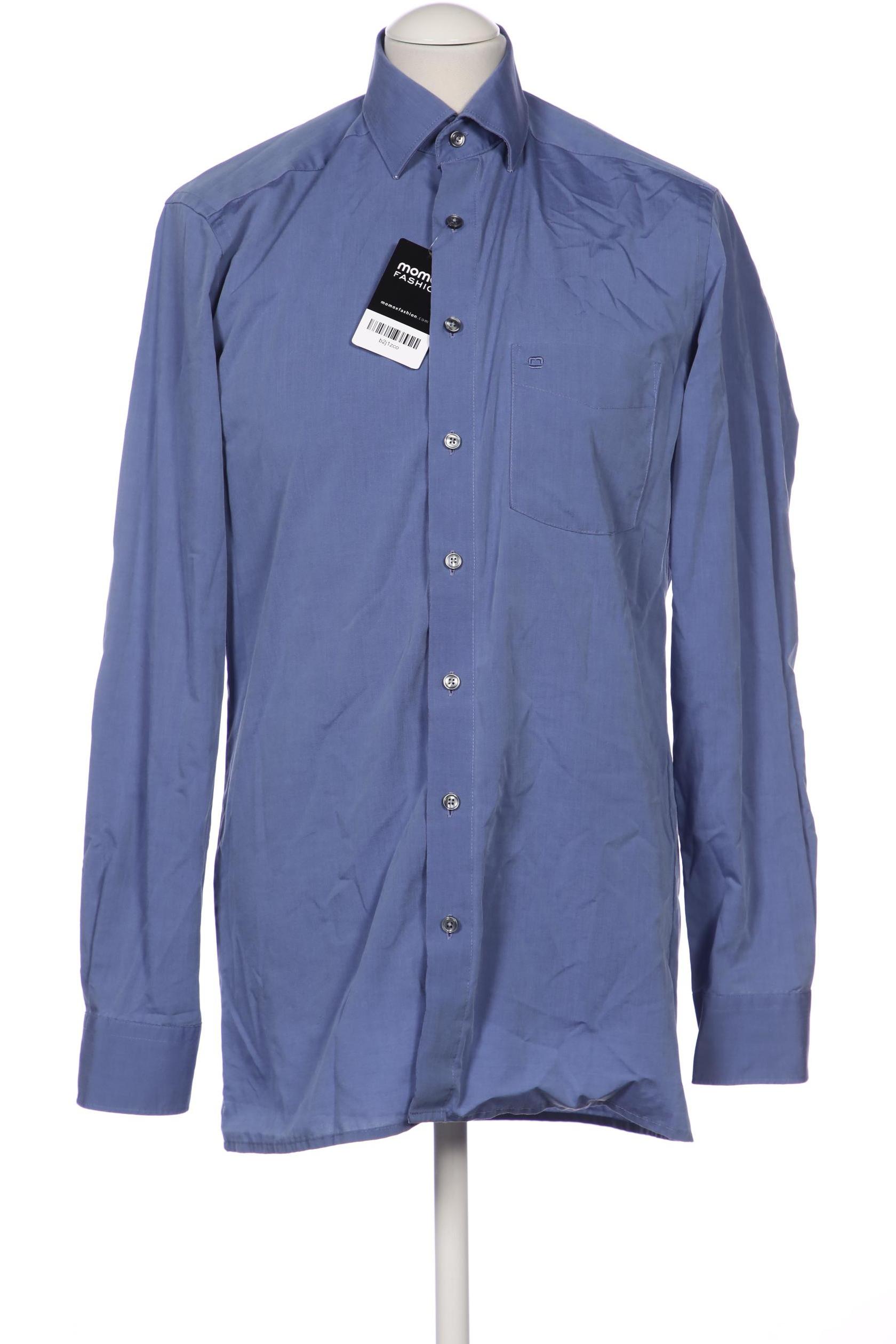 

Olymp Herren Hemd, blau