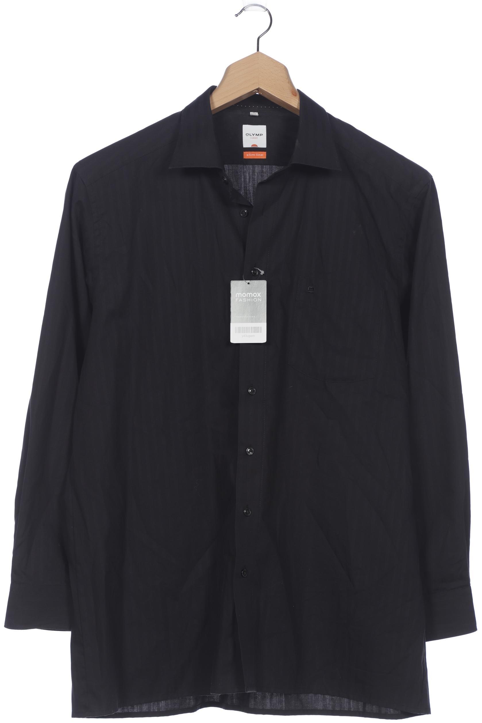 

Olymp Herren Hemd, schwarz, Gr. 56