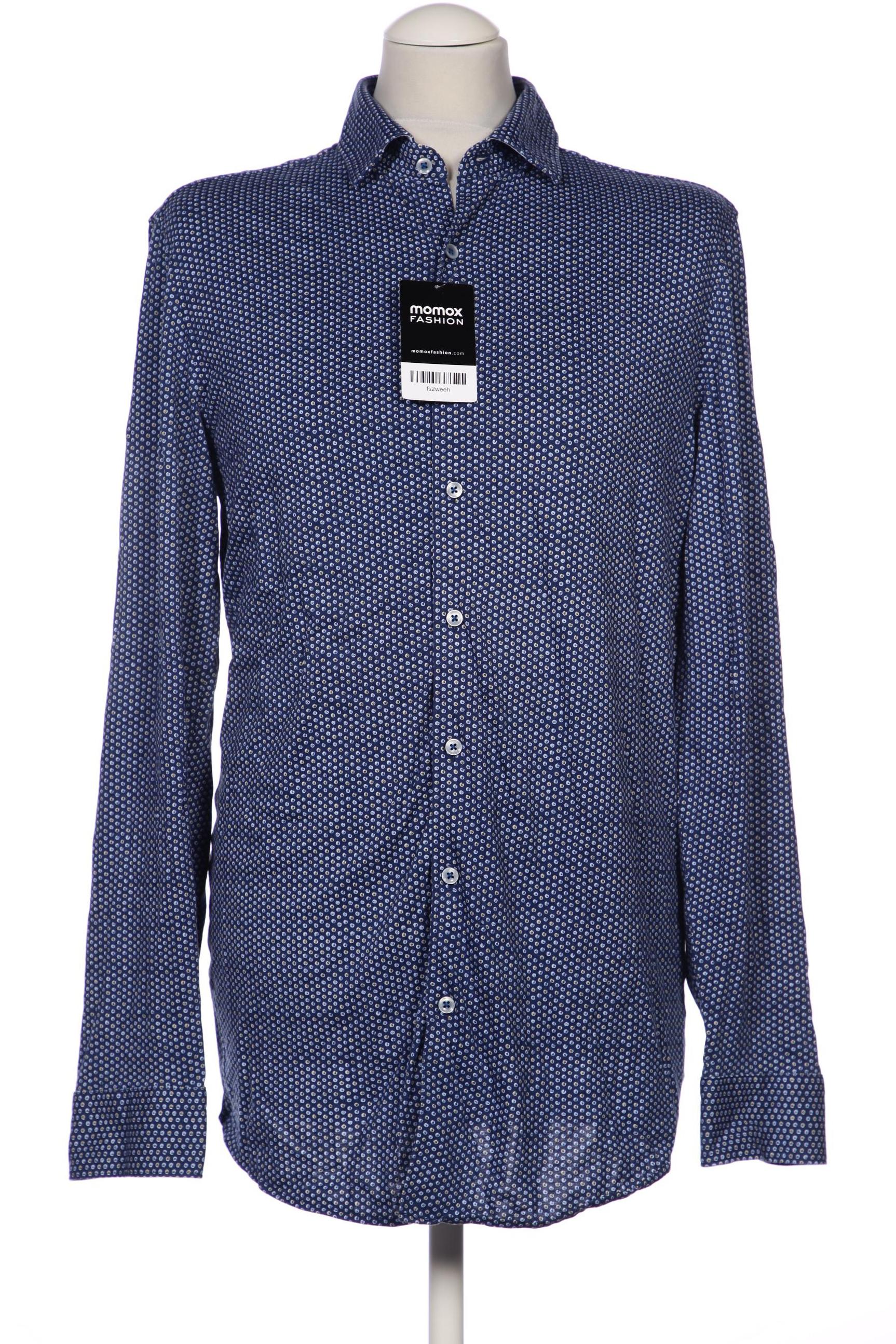 

Olymp Herren Hemd, marineblau, Gr. 50