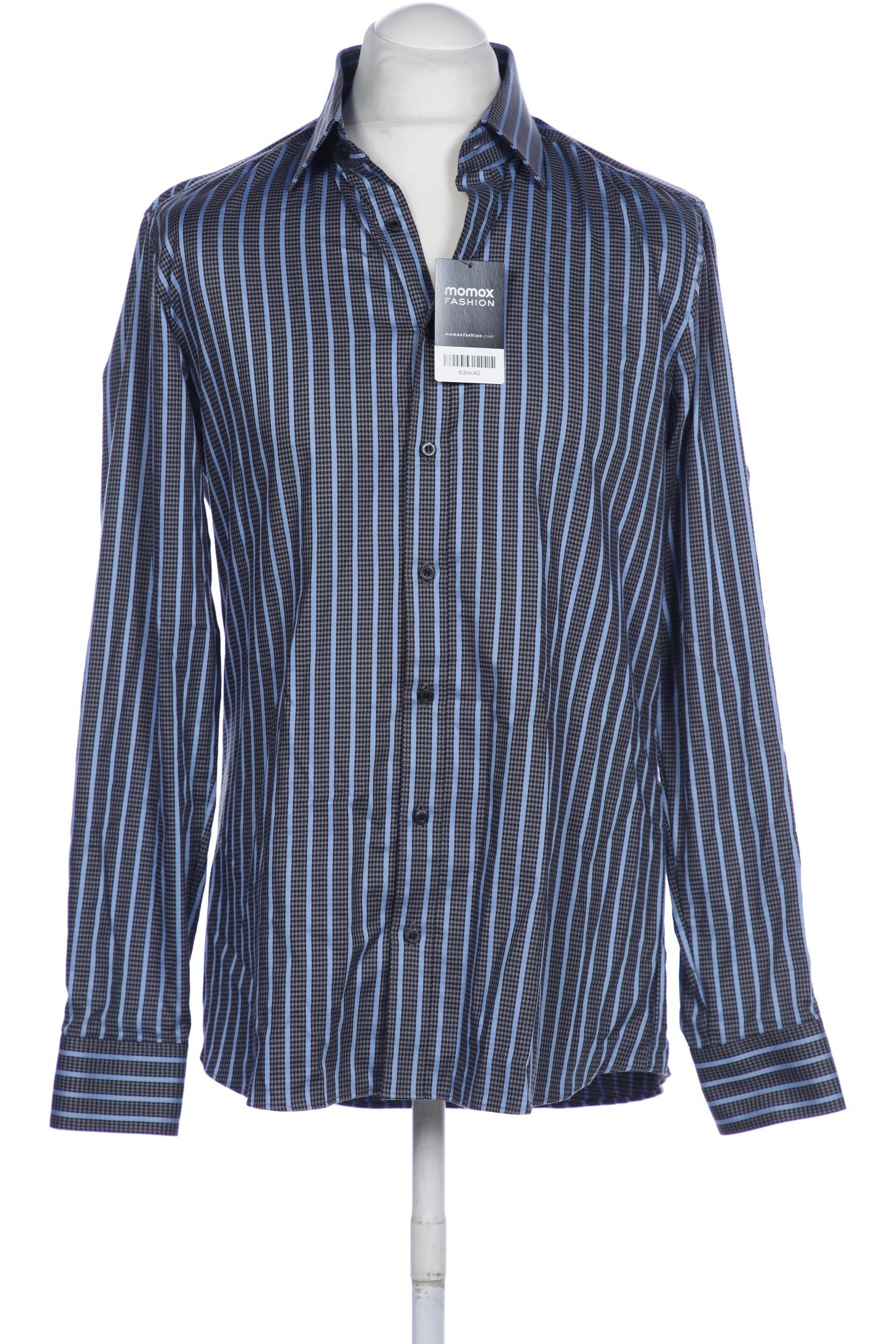 

Olymp Herren Hemd, blau