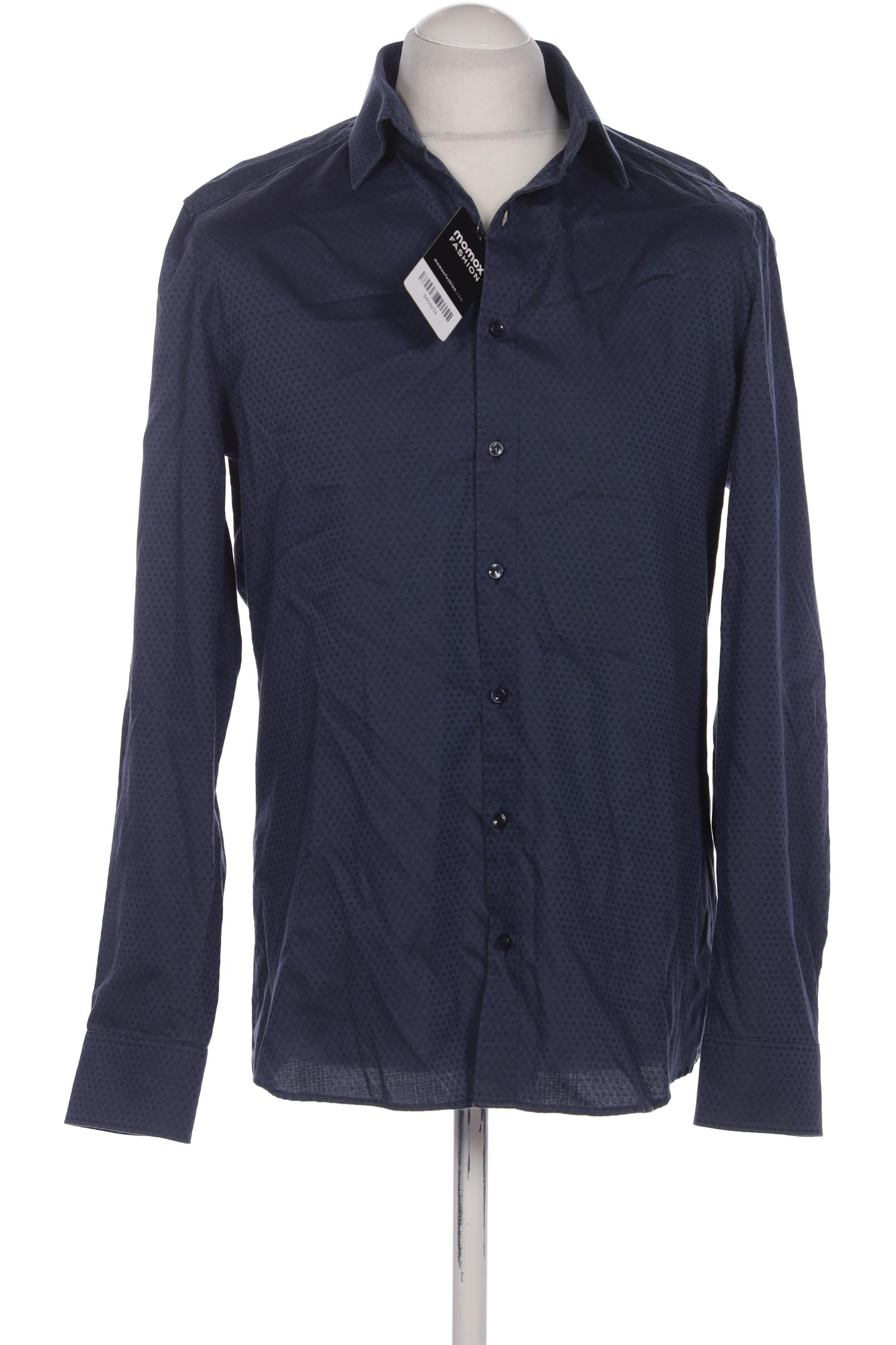 

Olymp Herren Hemd, marineblau, Gr. 52
