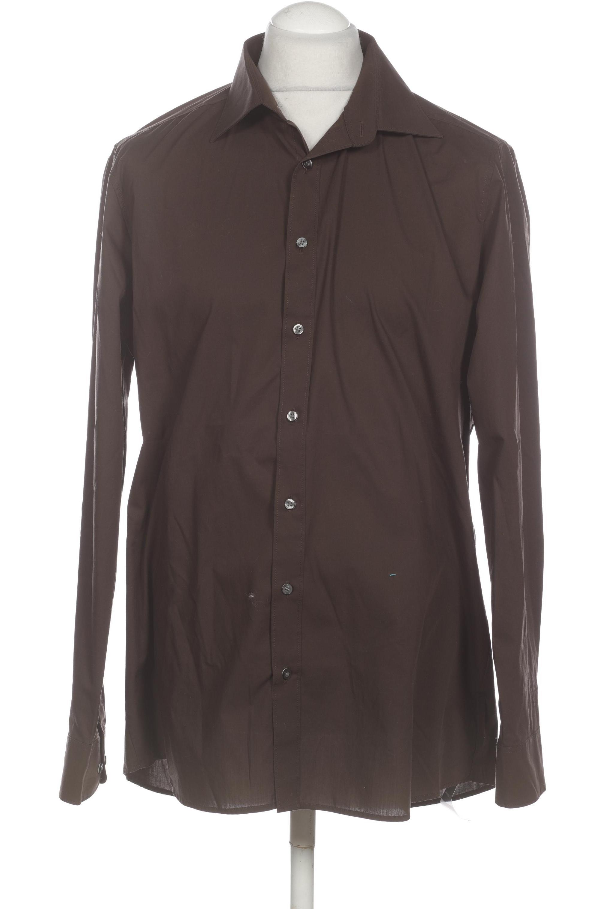 Thumbnail - Olymp Herren Hemd, braun, Gr. 44