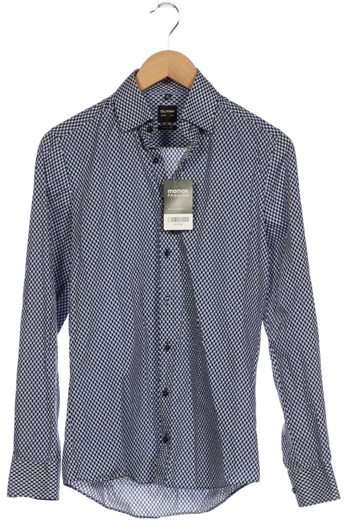 

Olymp Herren Hemd, blau, Gr. 46