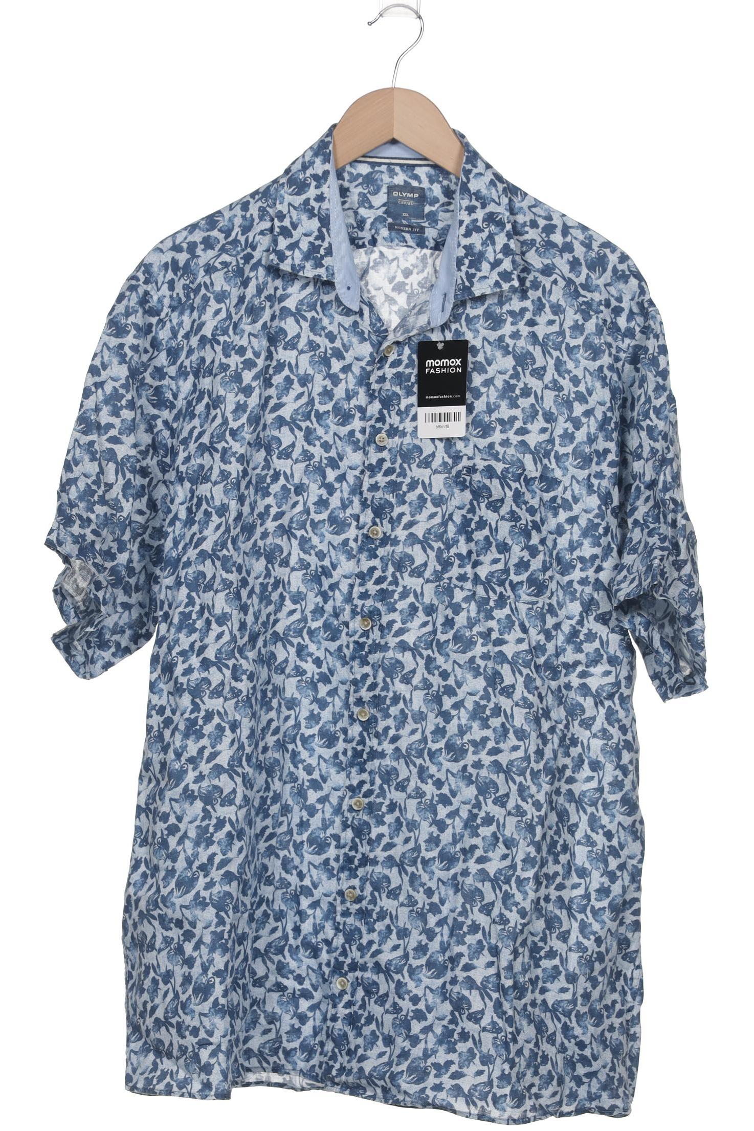

Olymp Herren Hemd, blau, Gr. 56