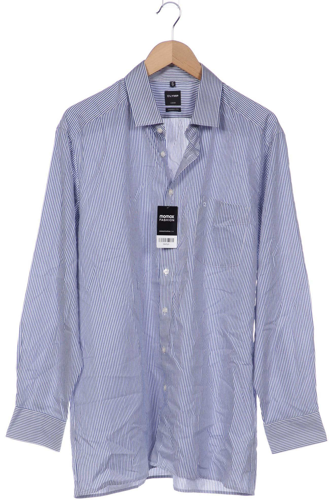 

Olymp Herren Hemd, blau, Gr. 56