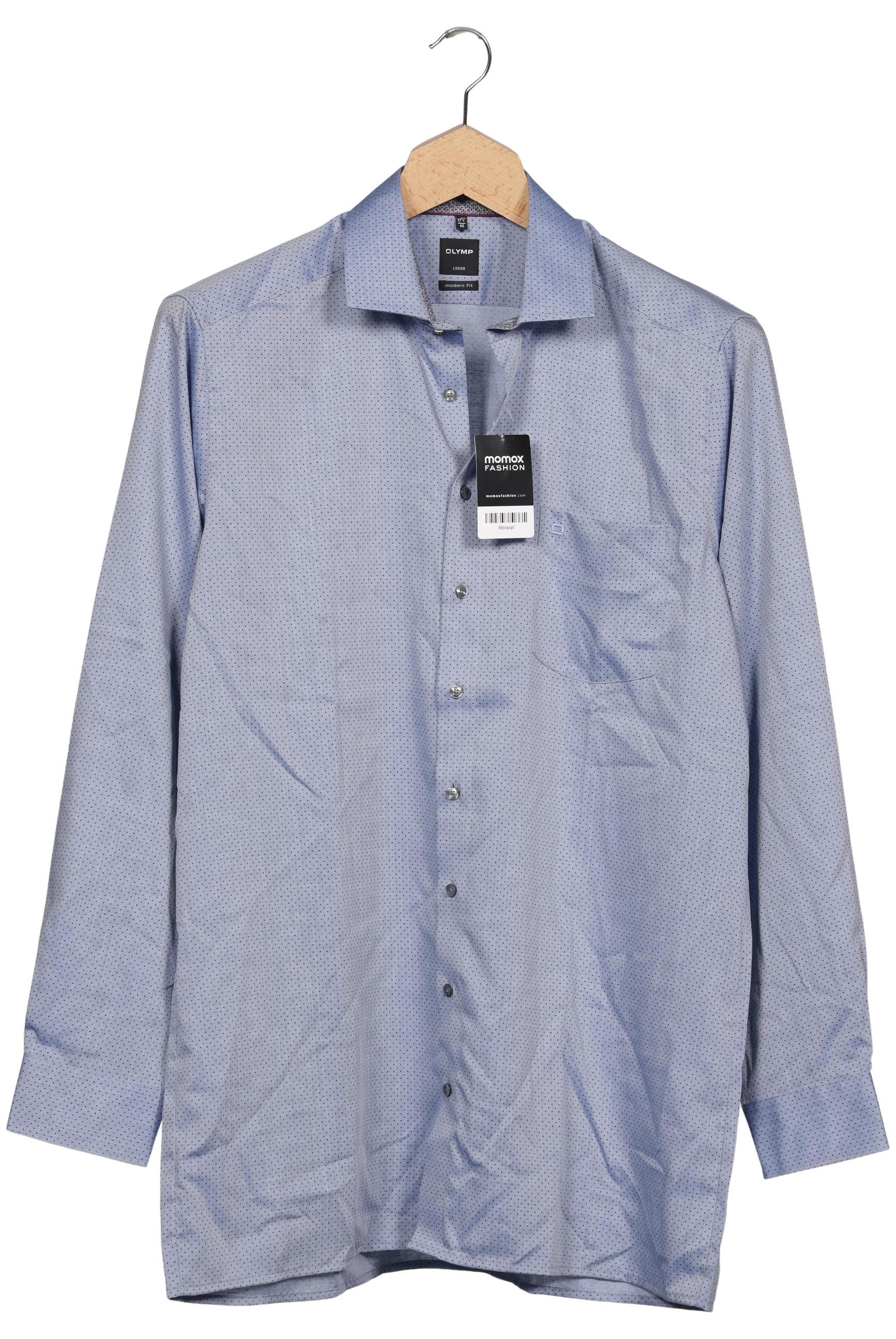 

Olymp Herren Hemd, blau, Gr. 56