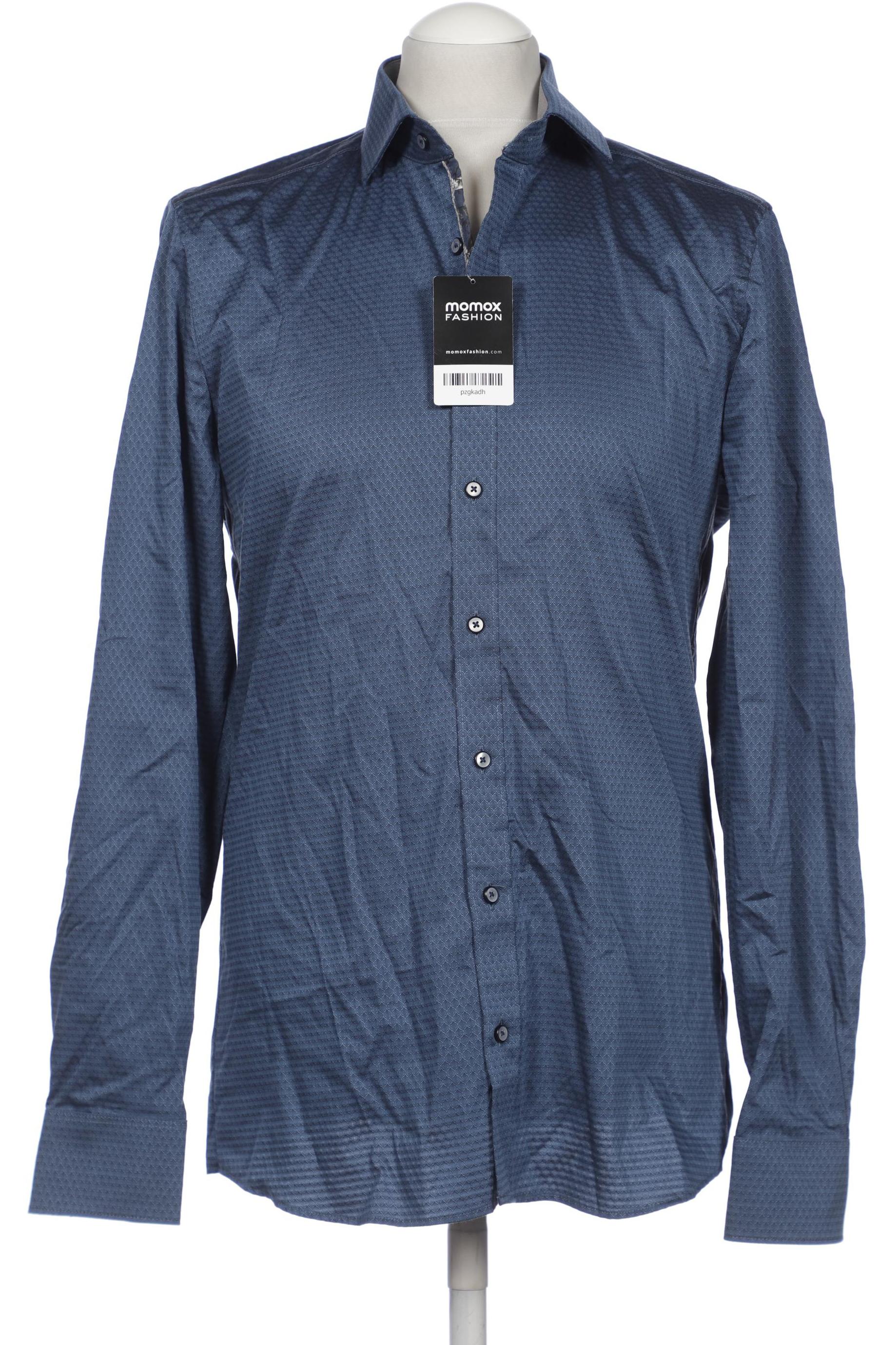 

Olymp Herren Hemd, blau
