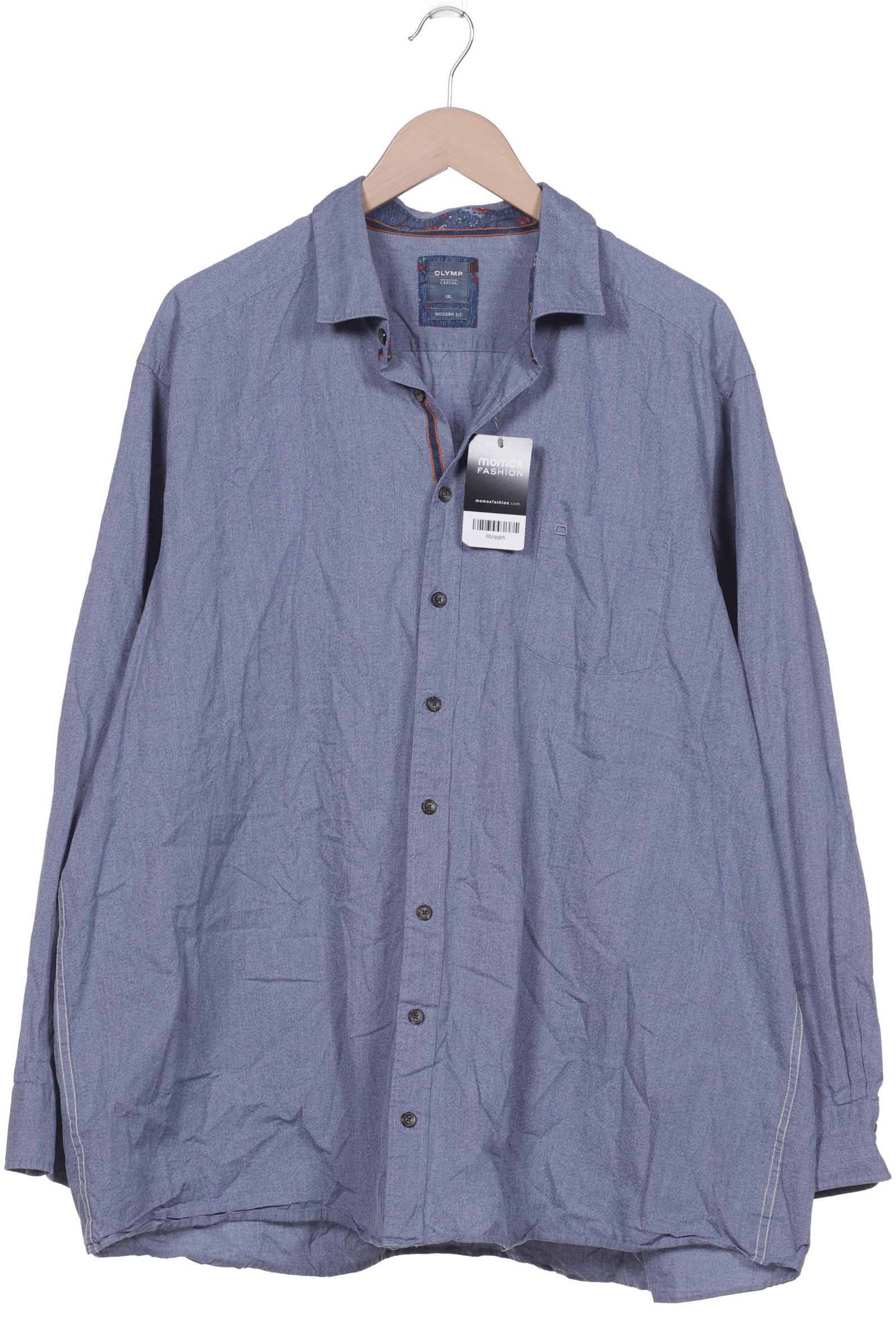 

Olymp Herren Hemd, blau
