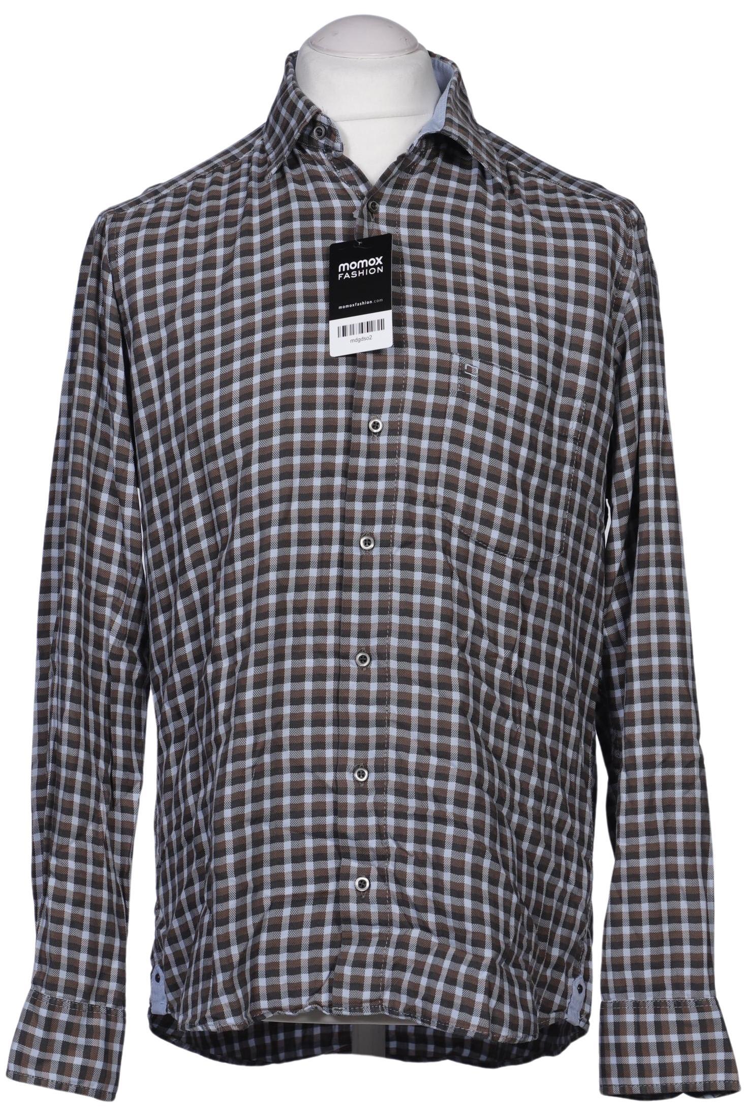 

Olymp Herren Hemd, braun, Gr. 48