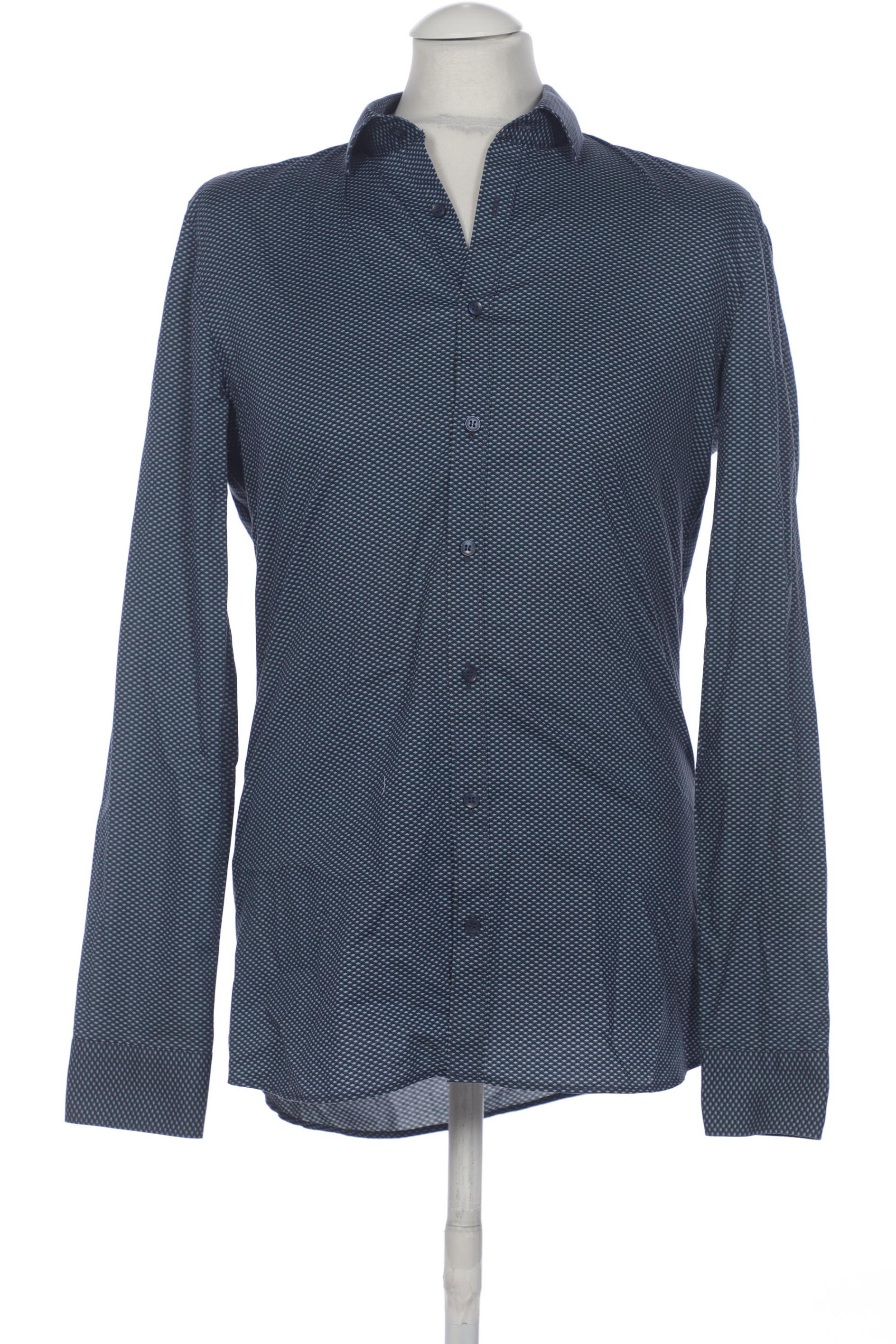 

Olymp Herren Hemd, marineblau, Gr. 50