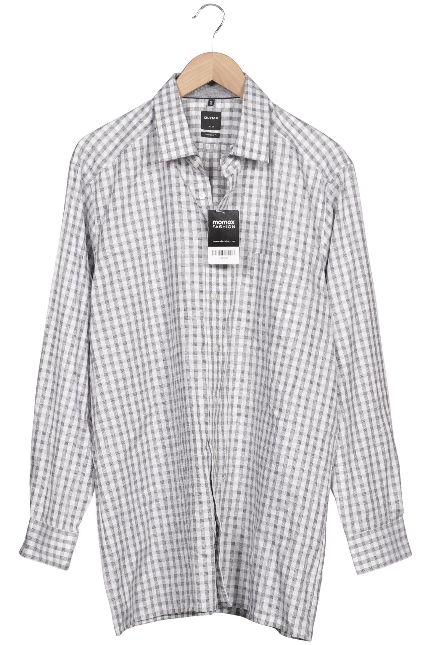 

Olymp Herren Hemd, grau, Gr. 56