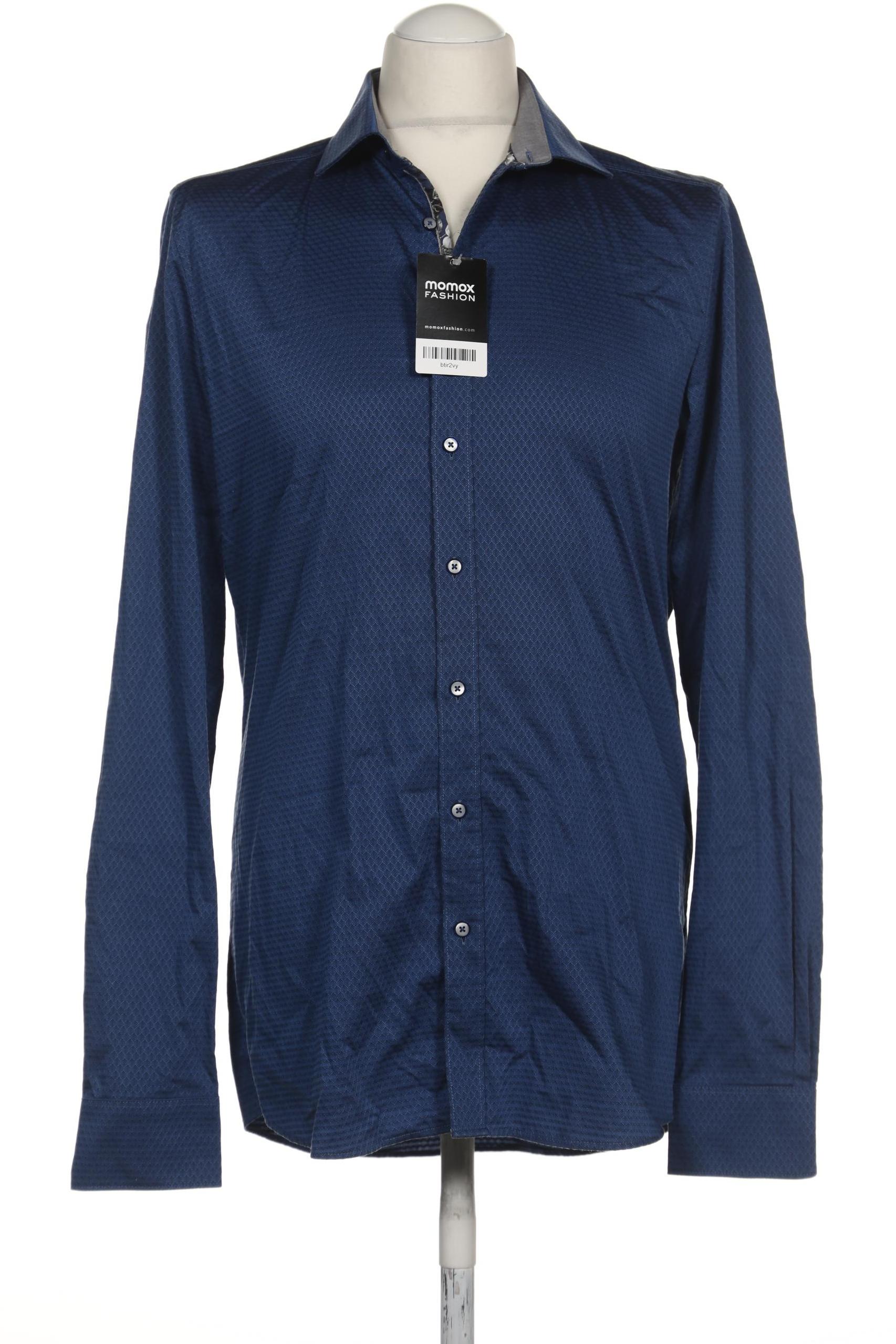 

Olymp Herren Hemd, marineblau