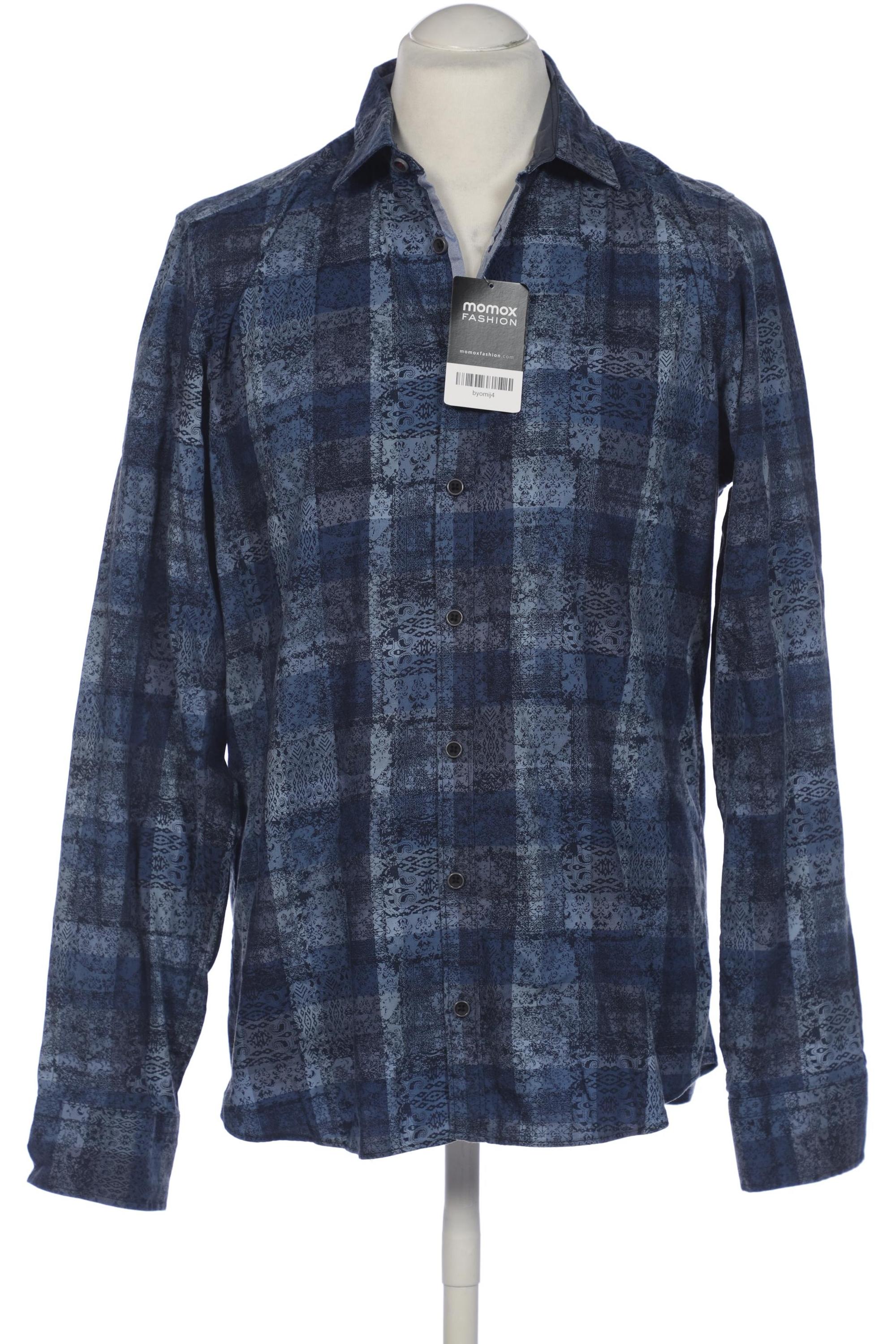 

Olymp Herren Hemd, marineblau, Gr. 52