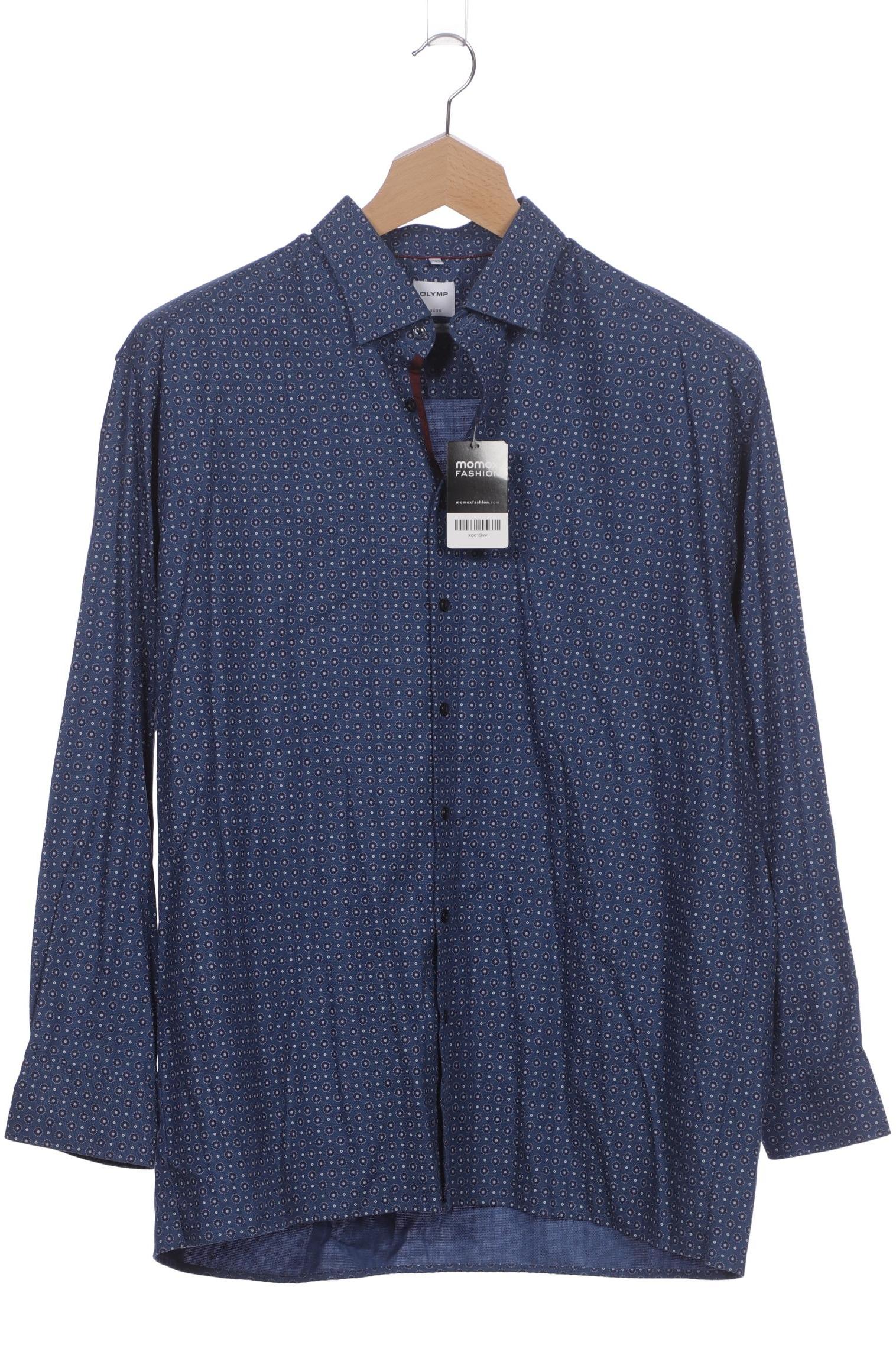 

Olymp Herren Hemd, marineblau, Gr. 56