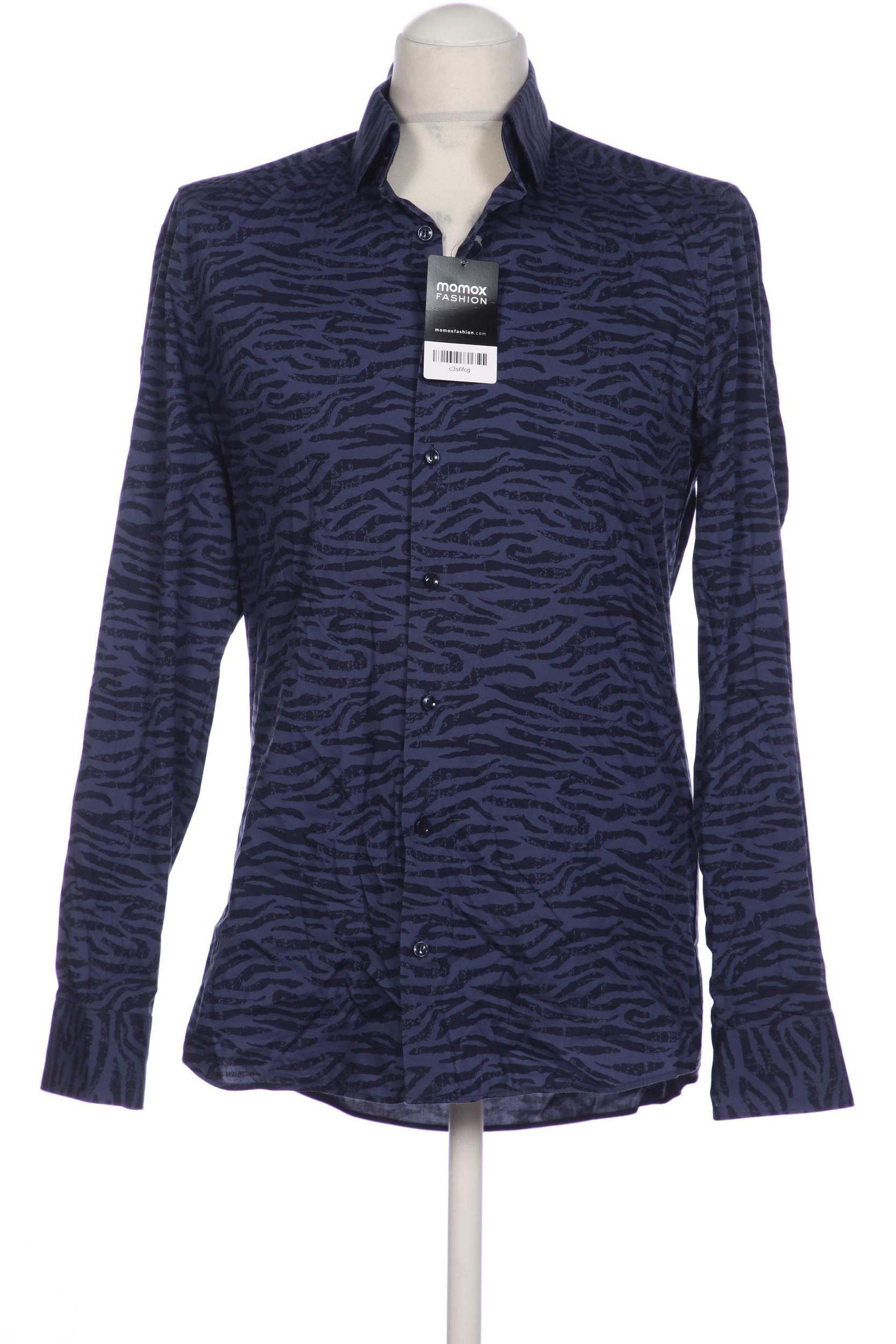 

Olymp Herren Hemd, marineblau, Gr. 50