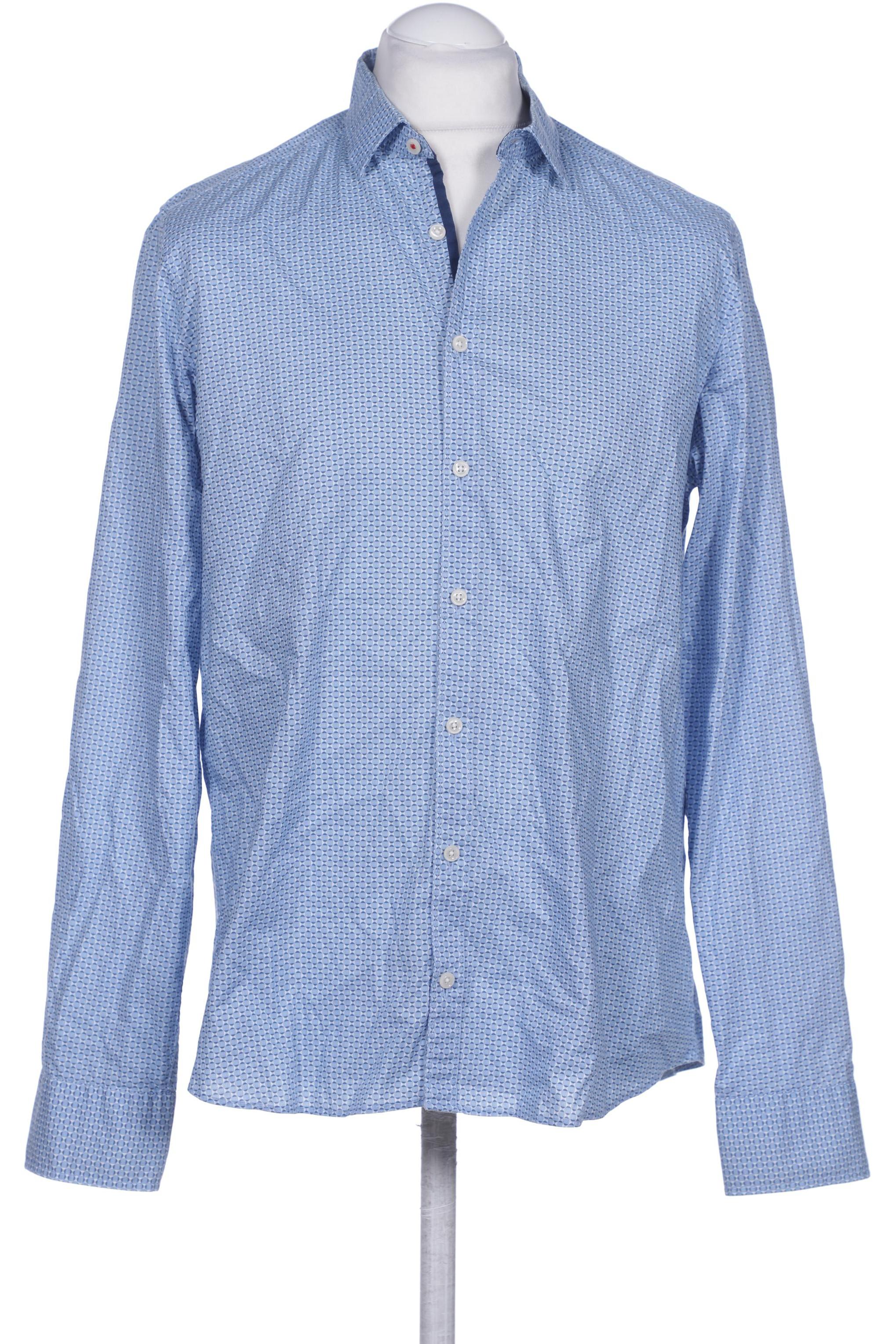 

Olymp Herren Hemd, blau