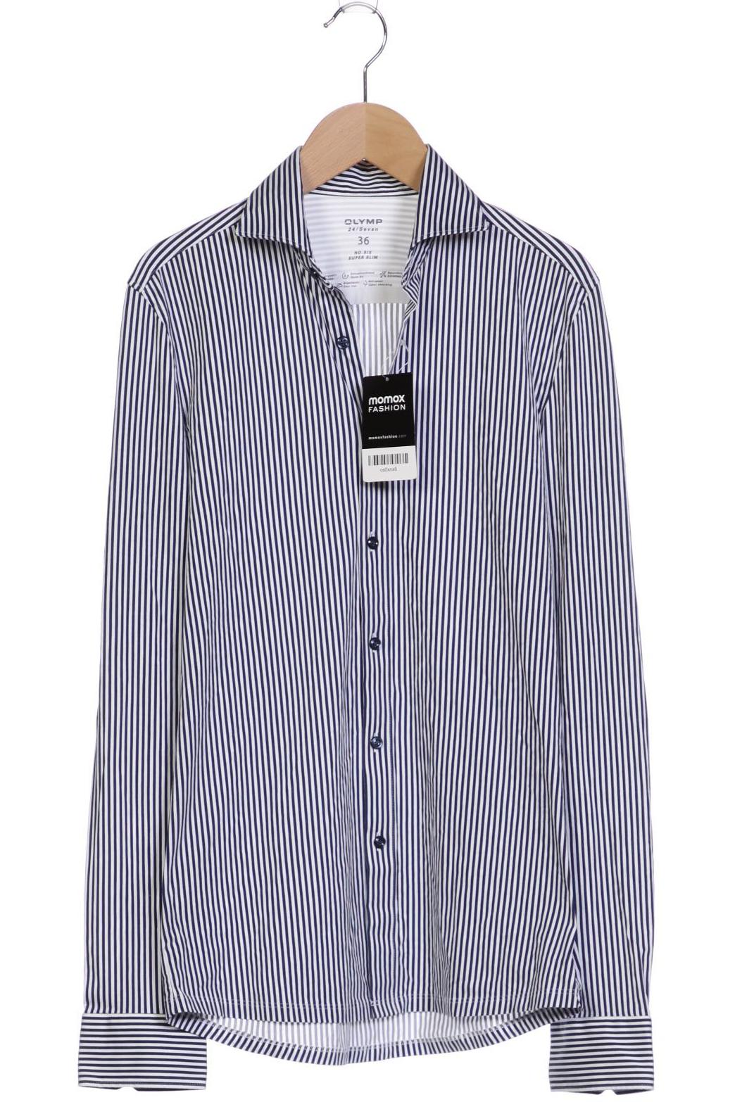 

Olymp Herren Hemd, blau