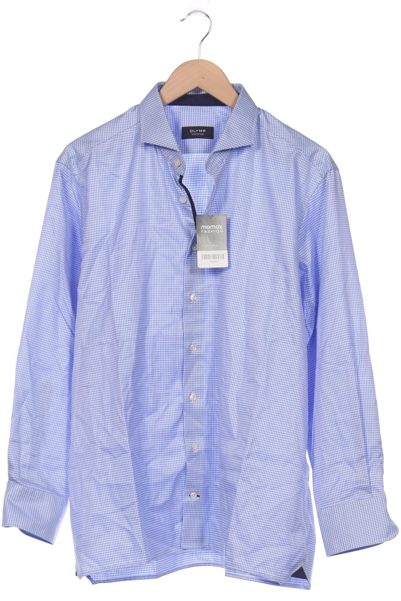 

Olymp Herren Hemd, blau, Gr. 56
