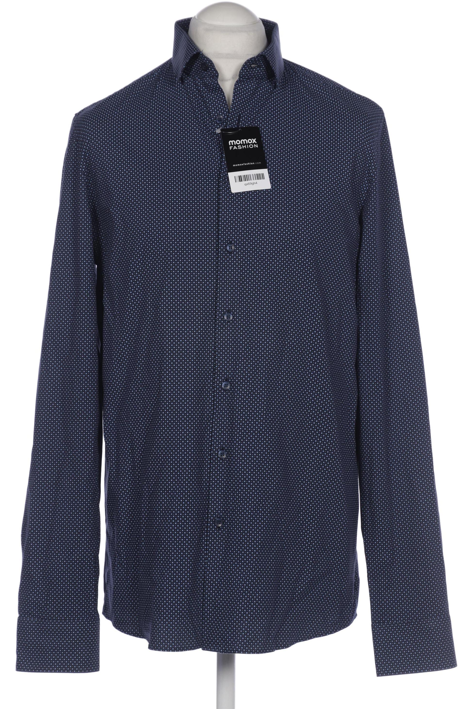 

Olymp Herren Hemd, marineblau, Gr. 52