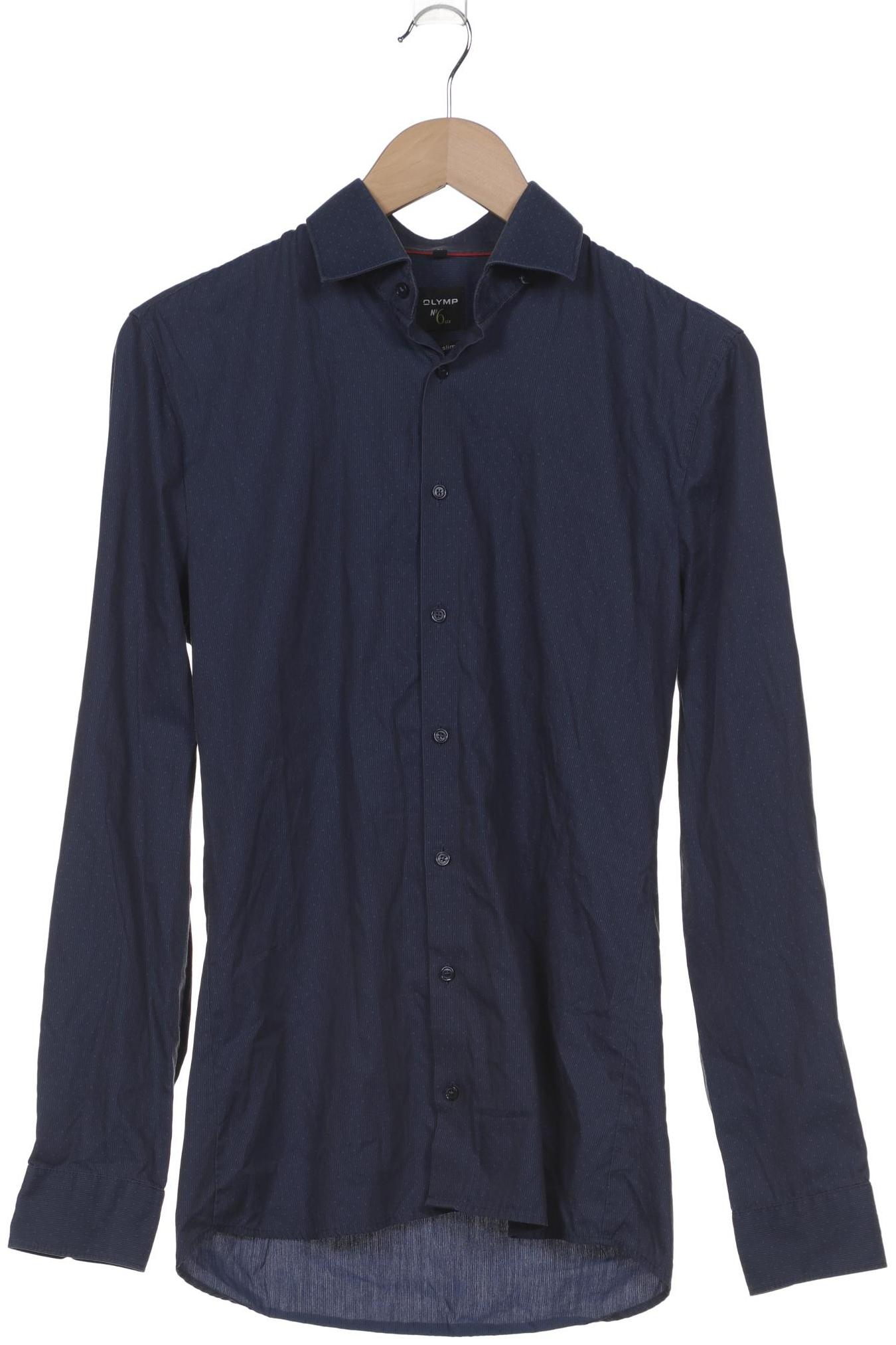 

Olymp Herren Hemd, marineblau, Gr. 46