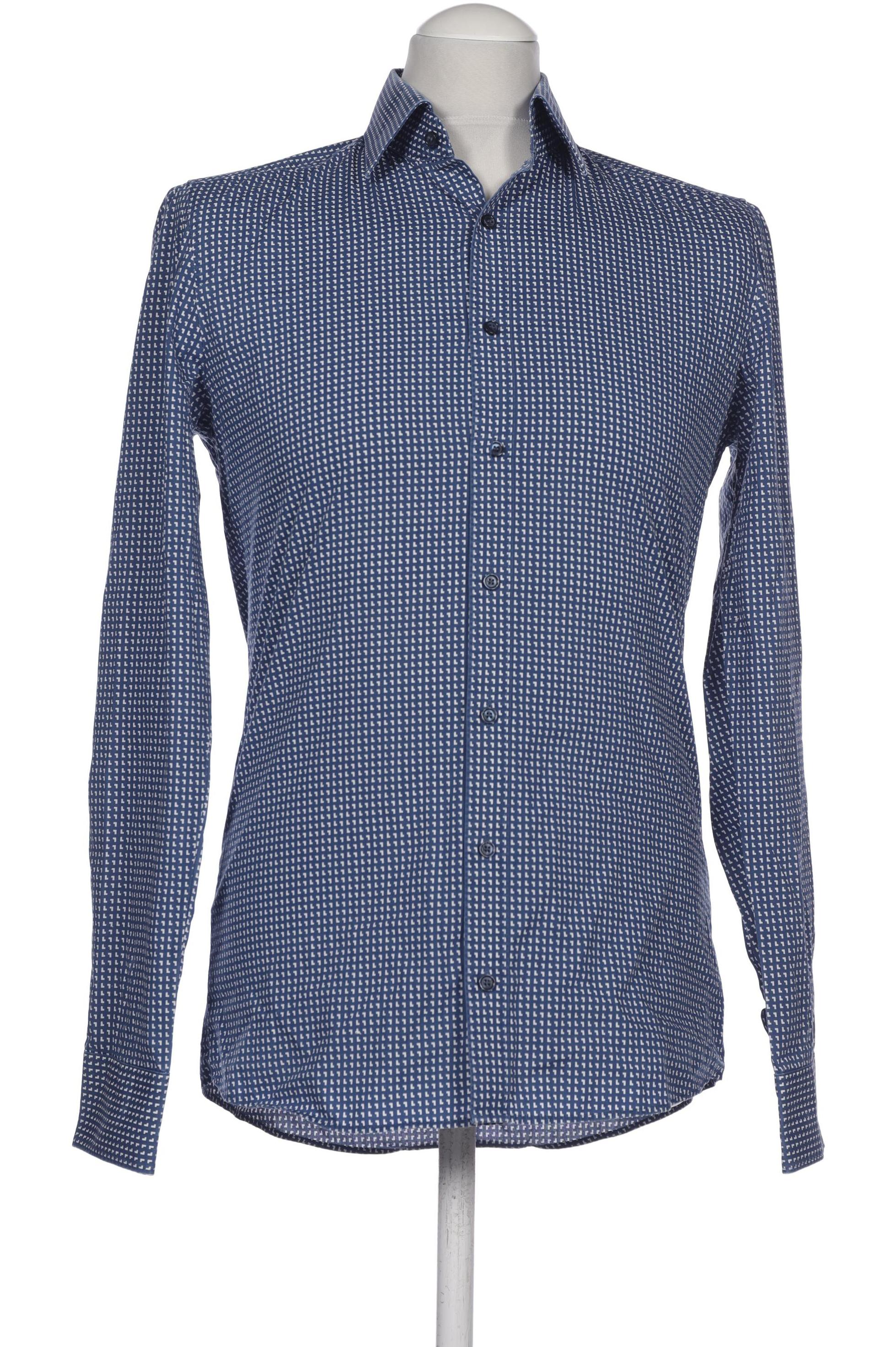 

Olymp Herren Hemd, blau