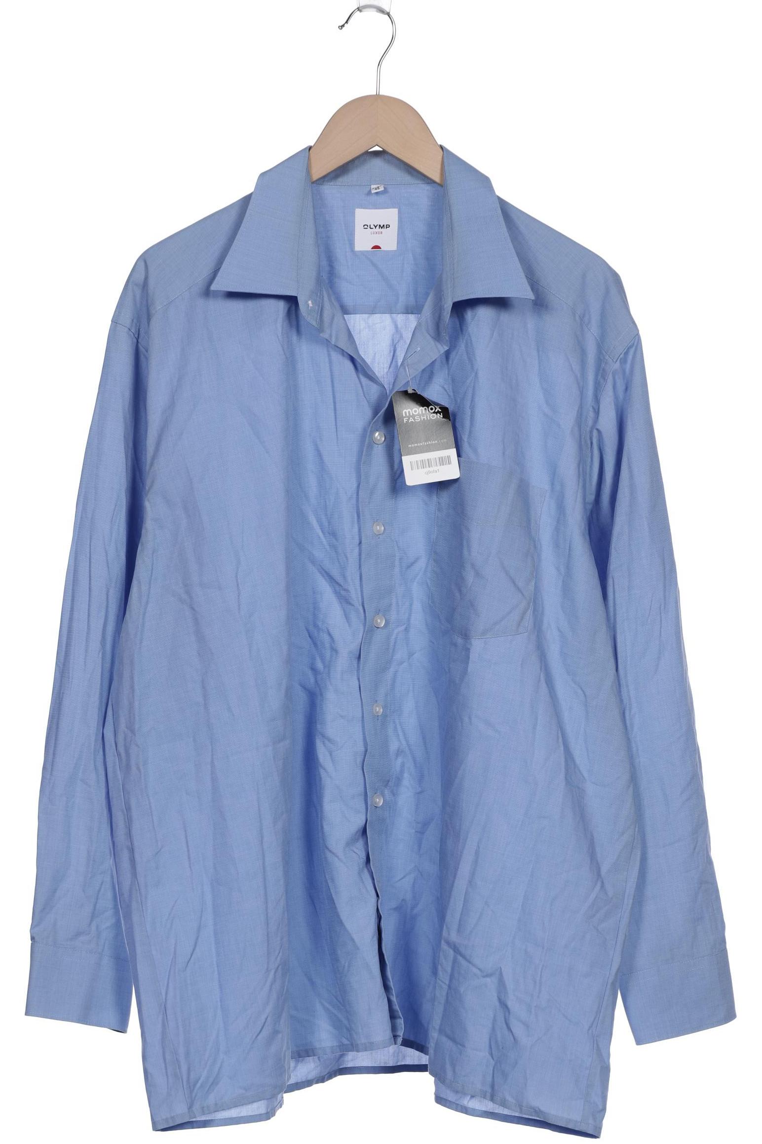 

Olymp Herren Hemd, blau