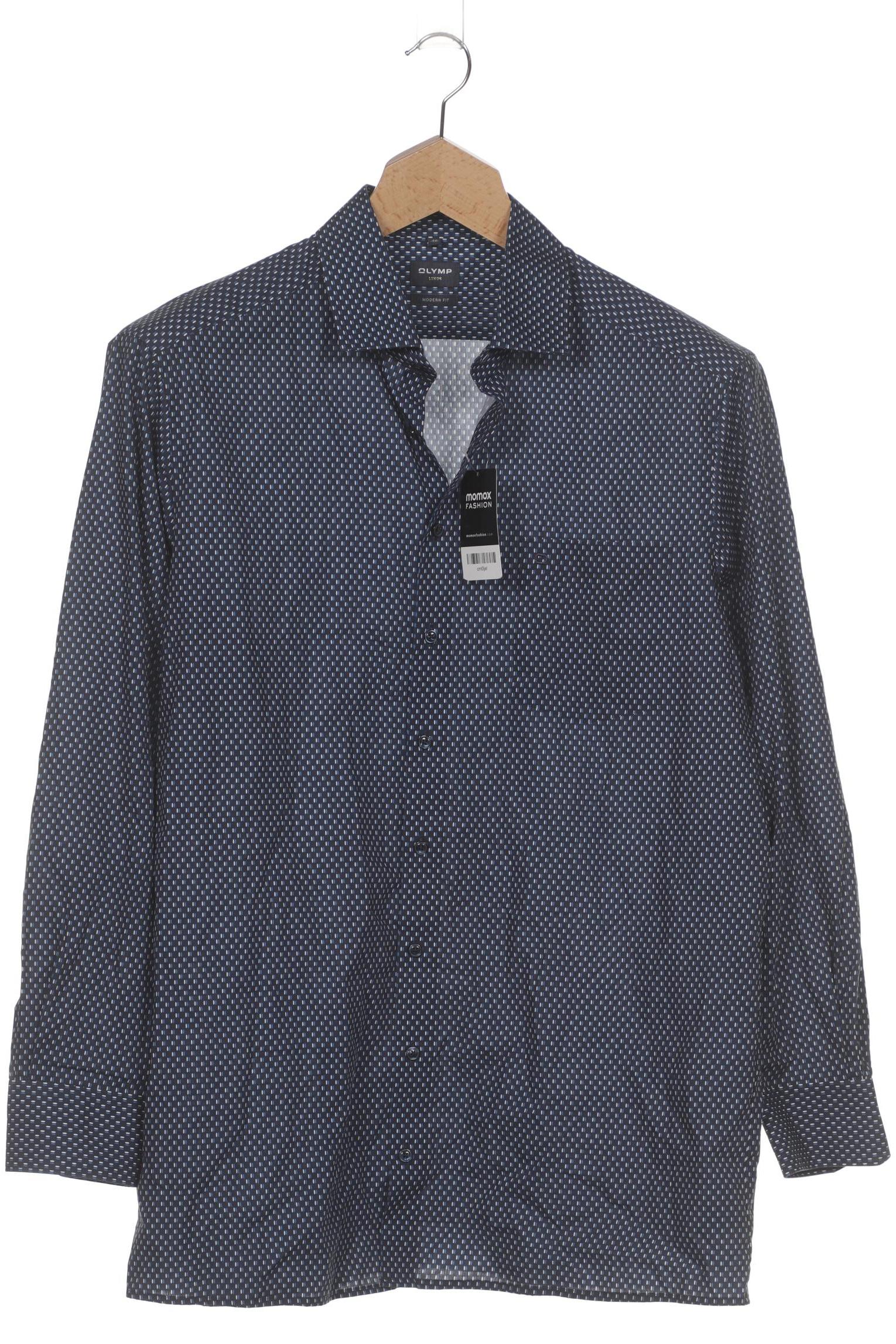 

Olymp Herren Hemd, marineblau, Gr. 56