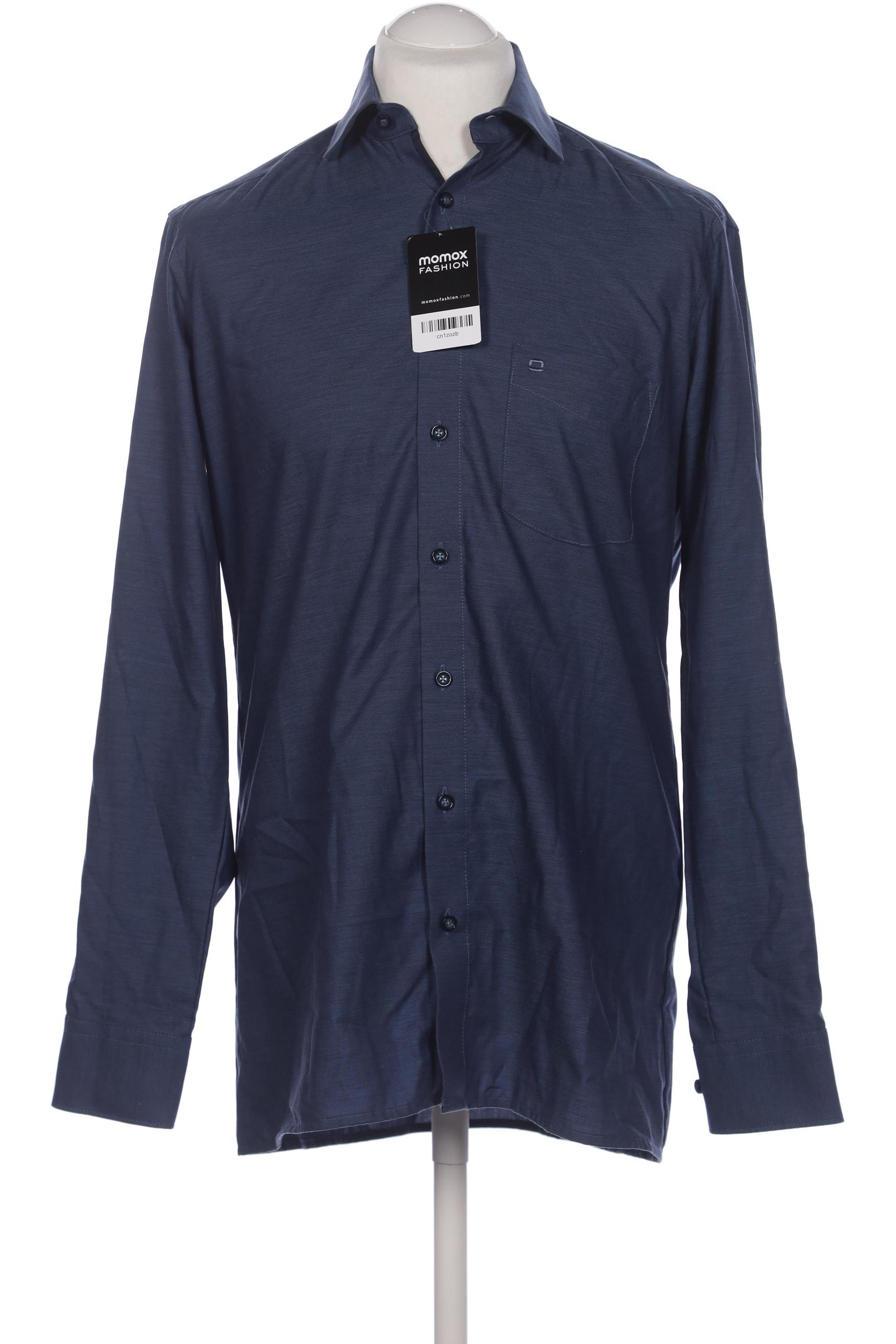 

Olymp Herren Hemd, marineblau, Gr. 48