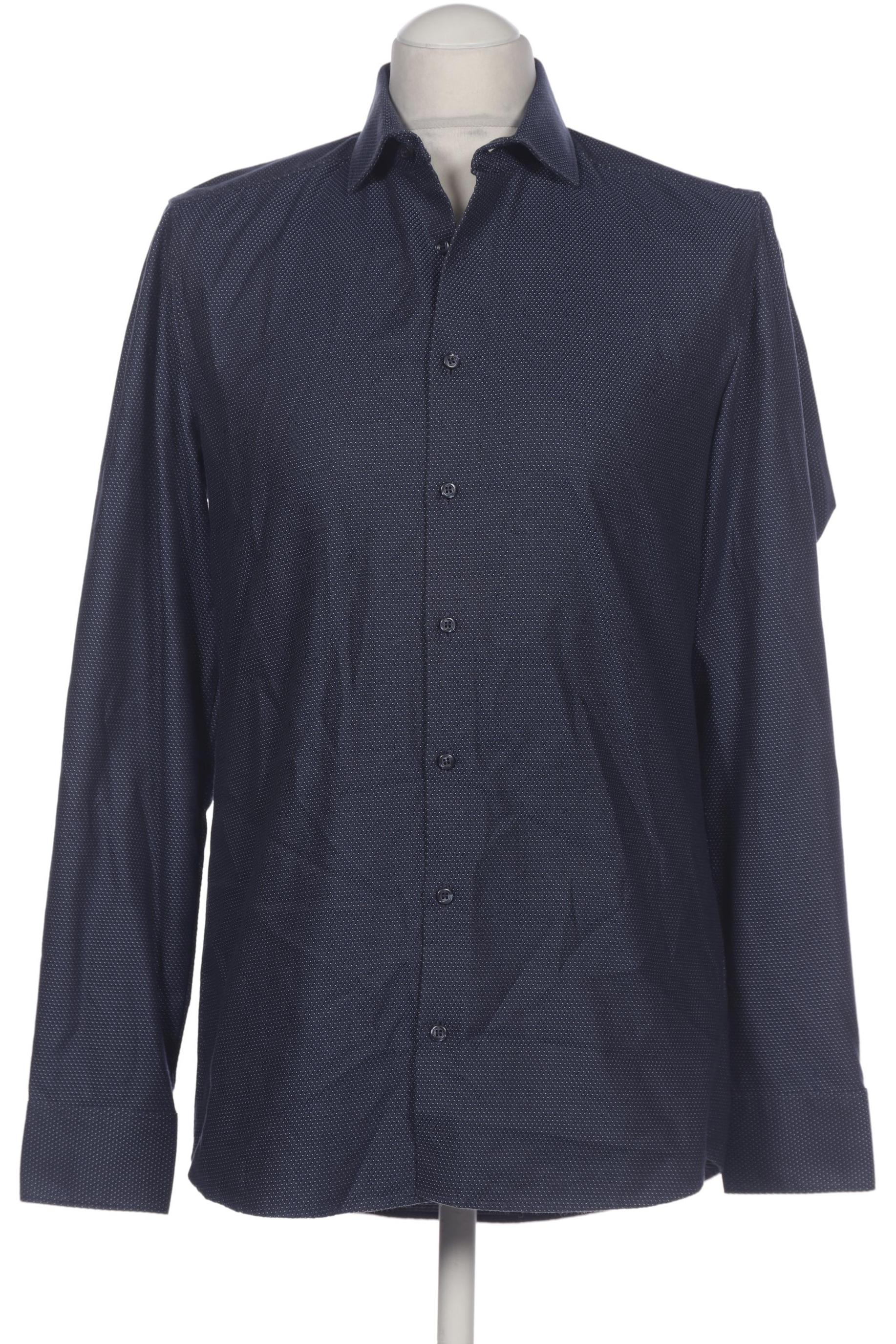 

Olymp Herren Hemd, marineblau, Gr. 50