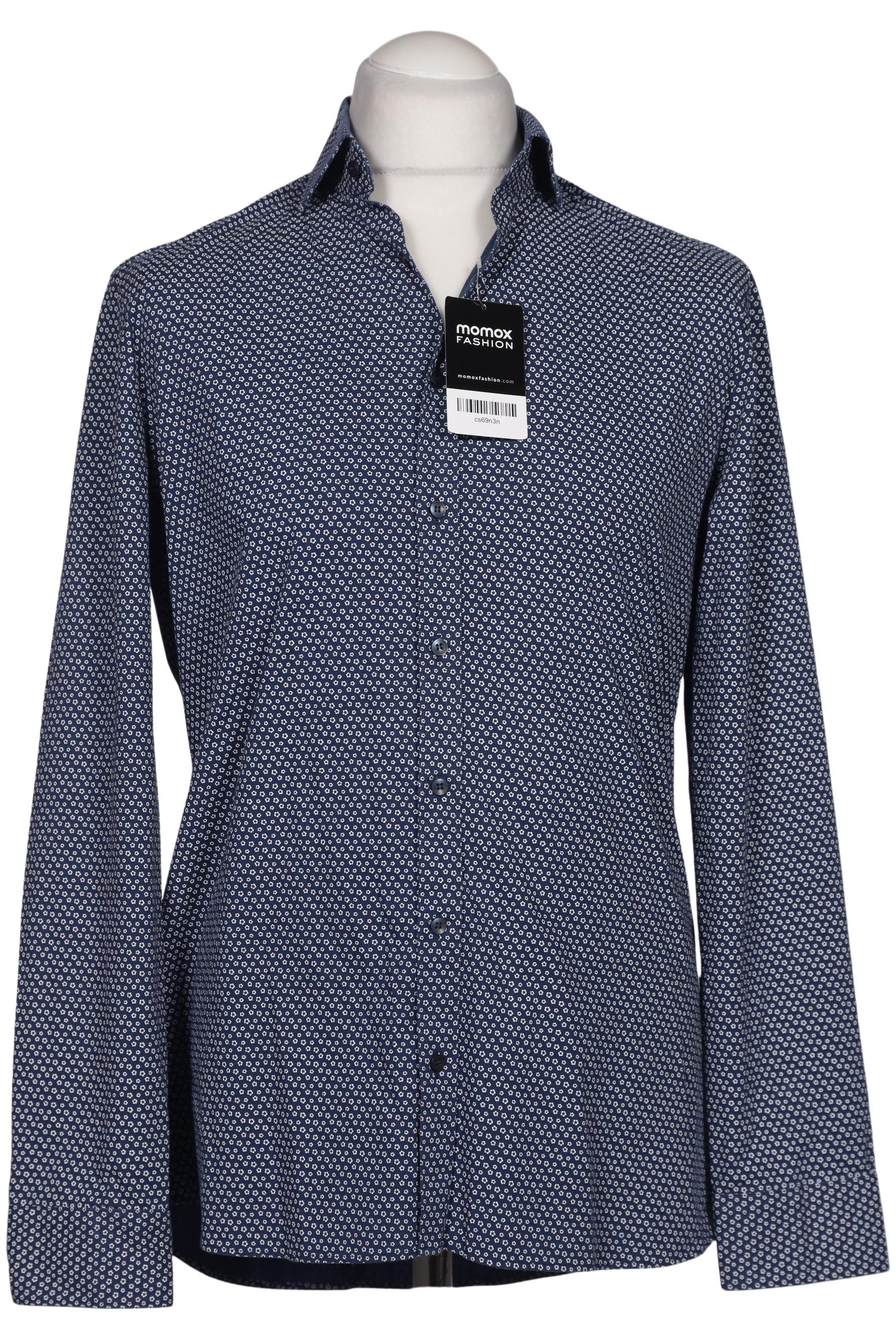 

Olymp Herren Hemd, marineblau, Gr. 52