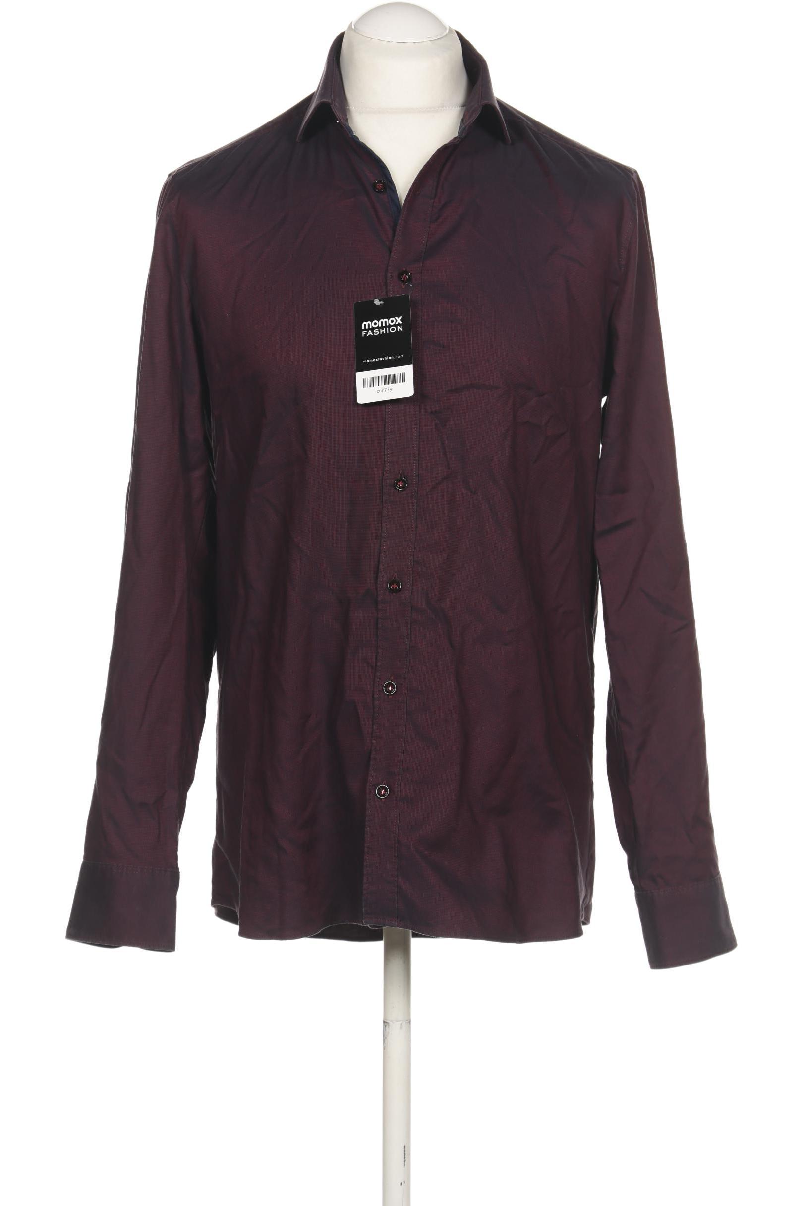 

Olymp Herren Hemd, bordeaux, Gr. 52