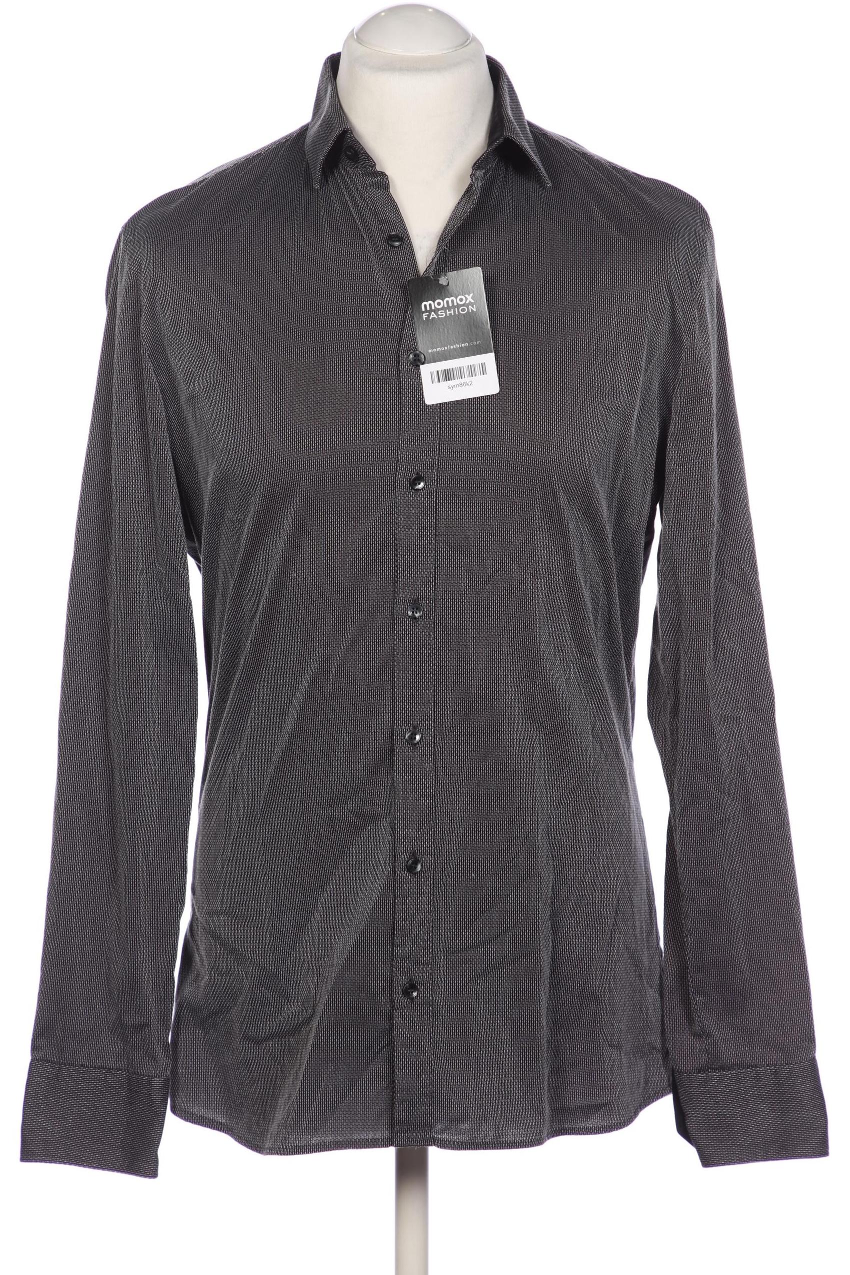 Thumbnail - Olymp Herren Hemd, grau, Gr. 52