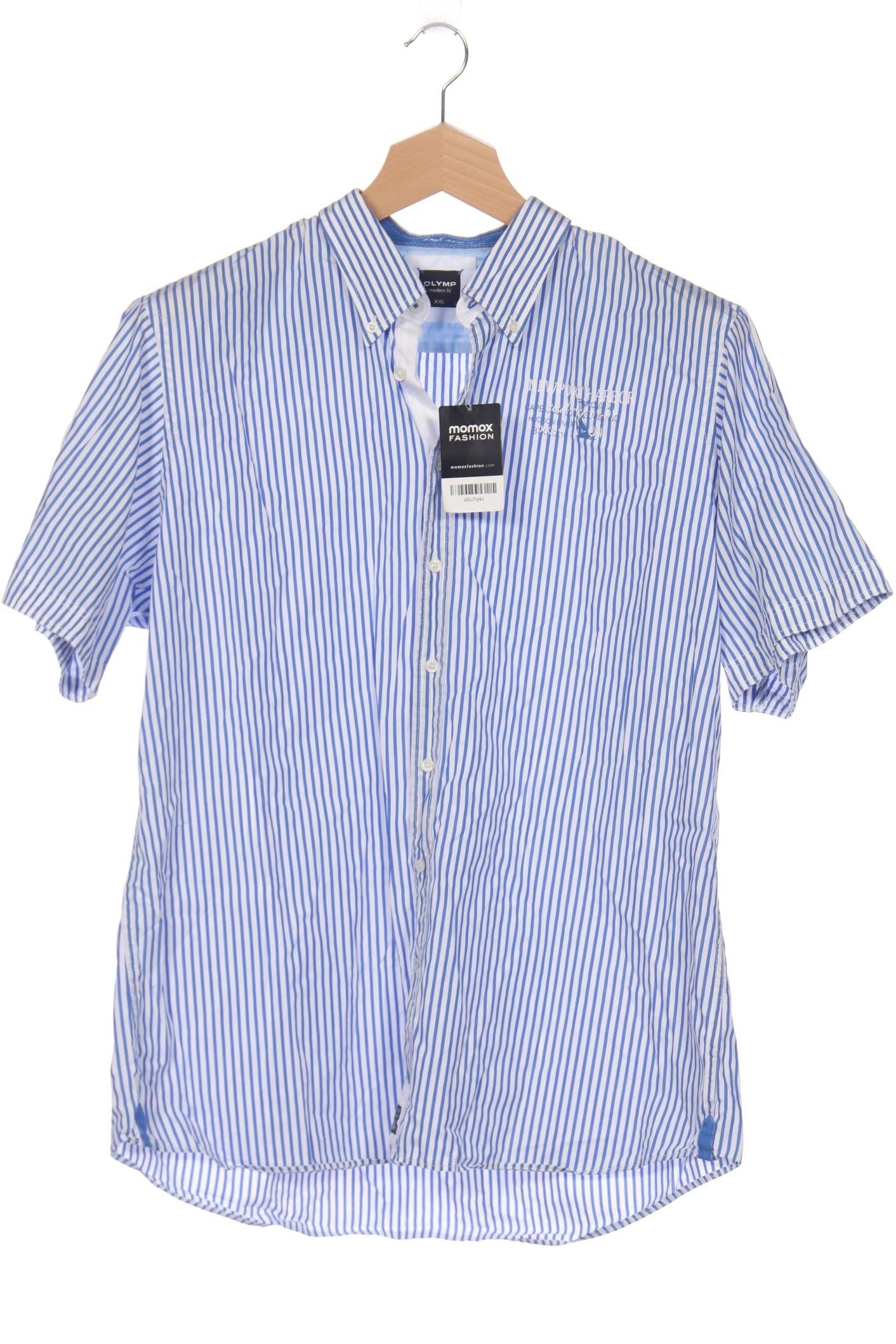 

Olymp Herren Hemd, blau, Gr. 56