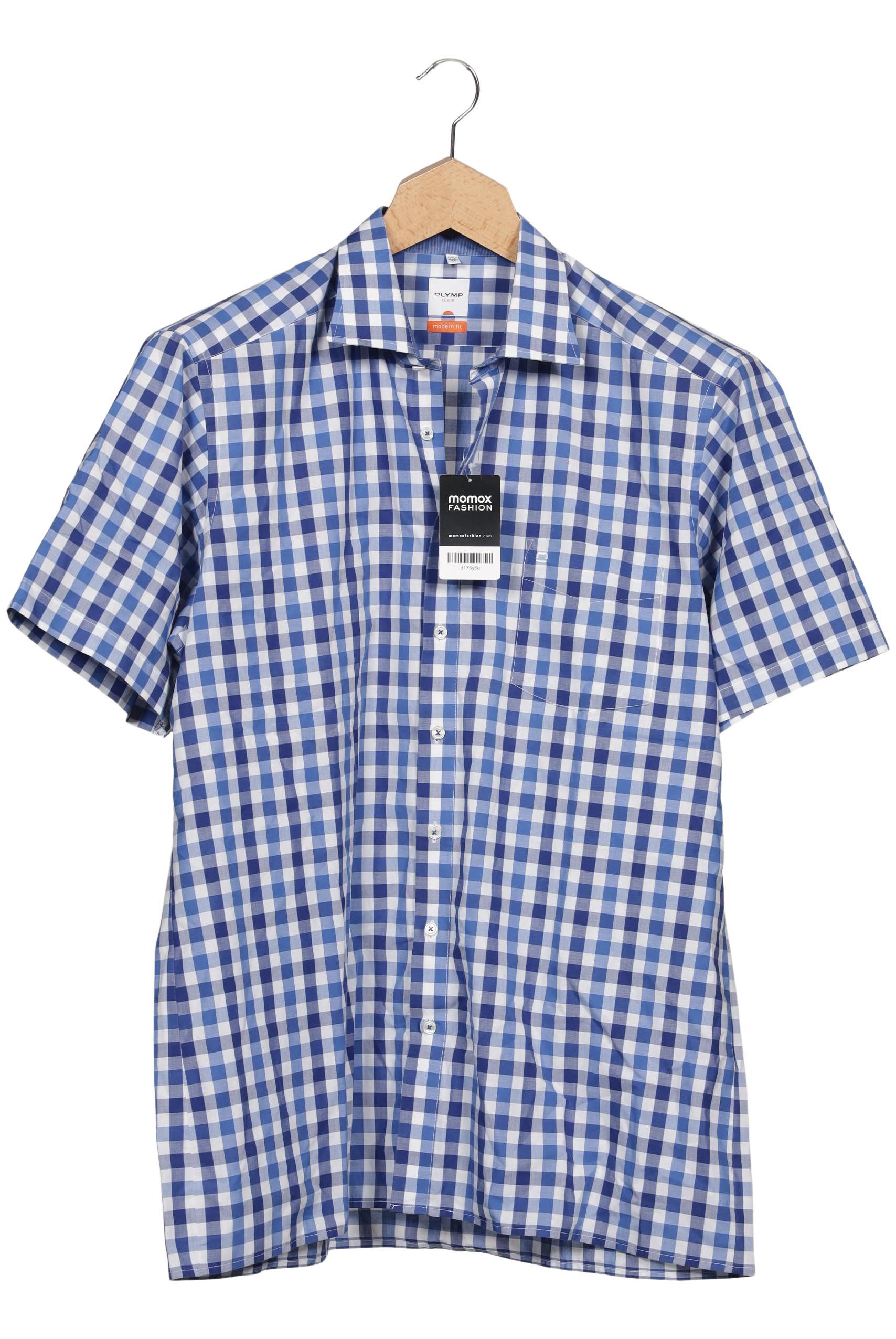 

Olymp Herren Hemd, blau, Gr. 56