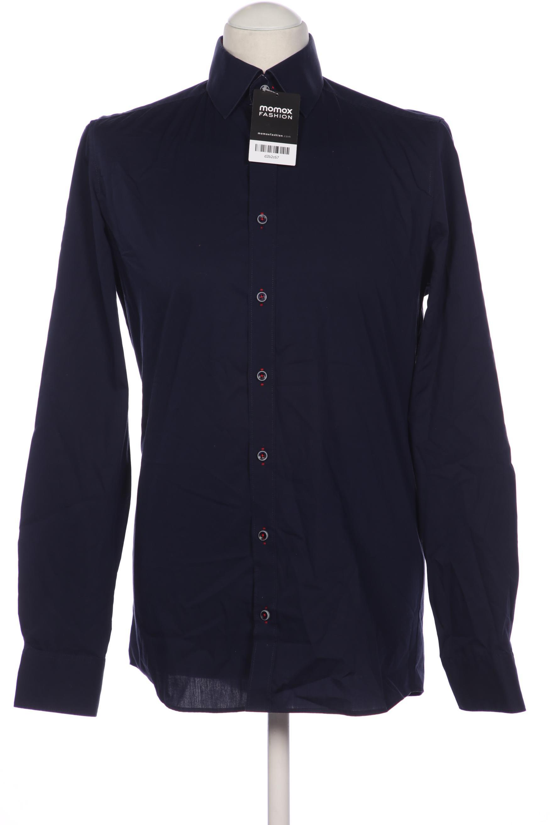 

Olymp Herren Hemd, marineblau