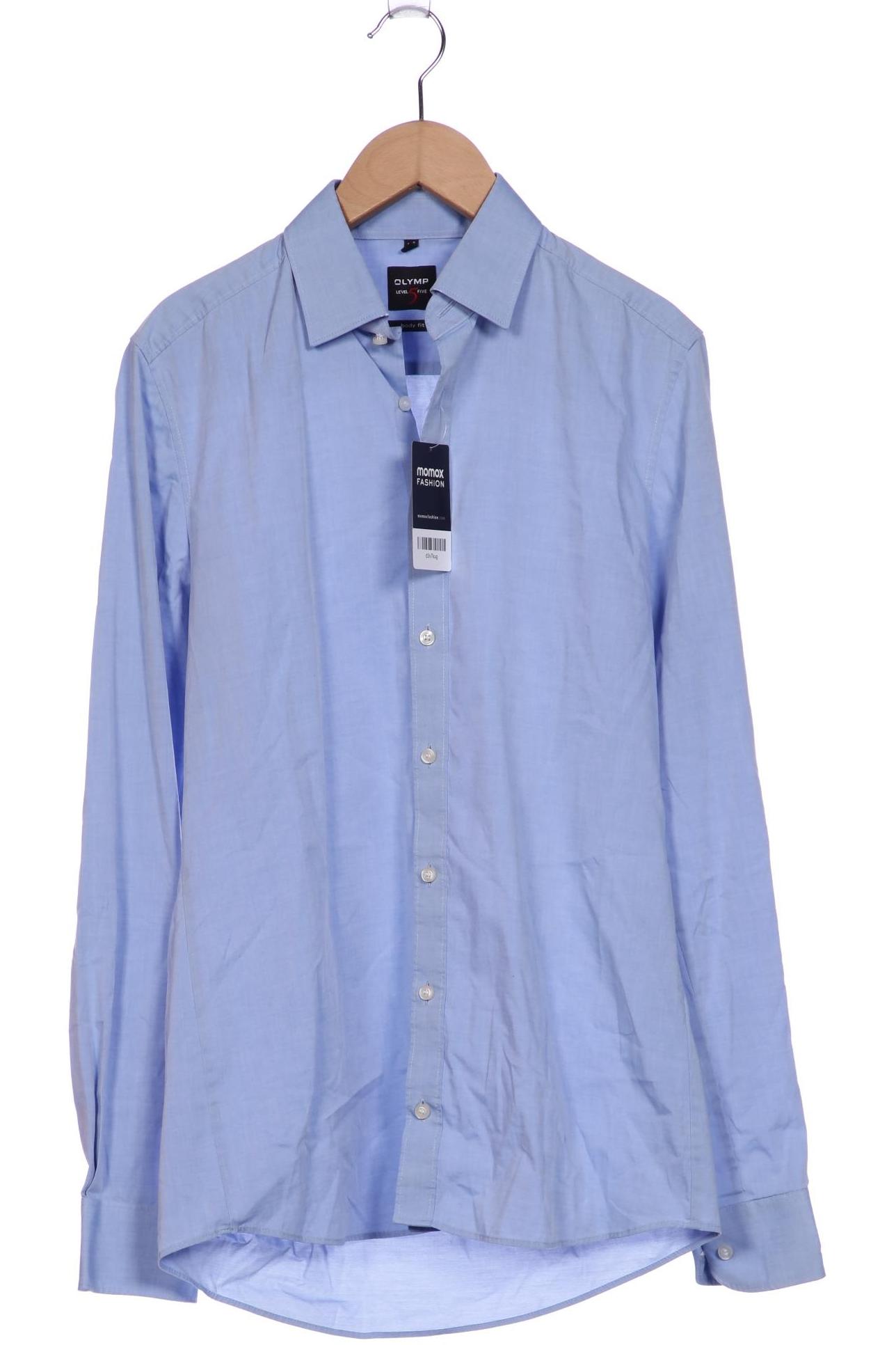 

Olymp Herren Hemd, blau, Gr. 46