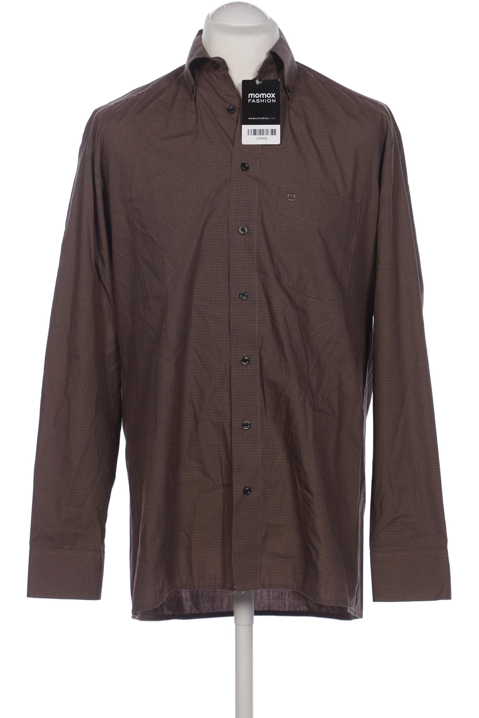 

Olymp Herren Hemd, braun, Gr. 48