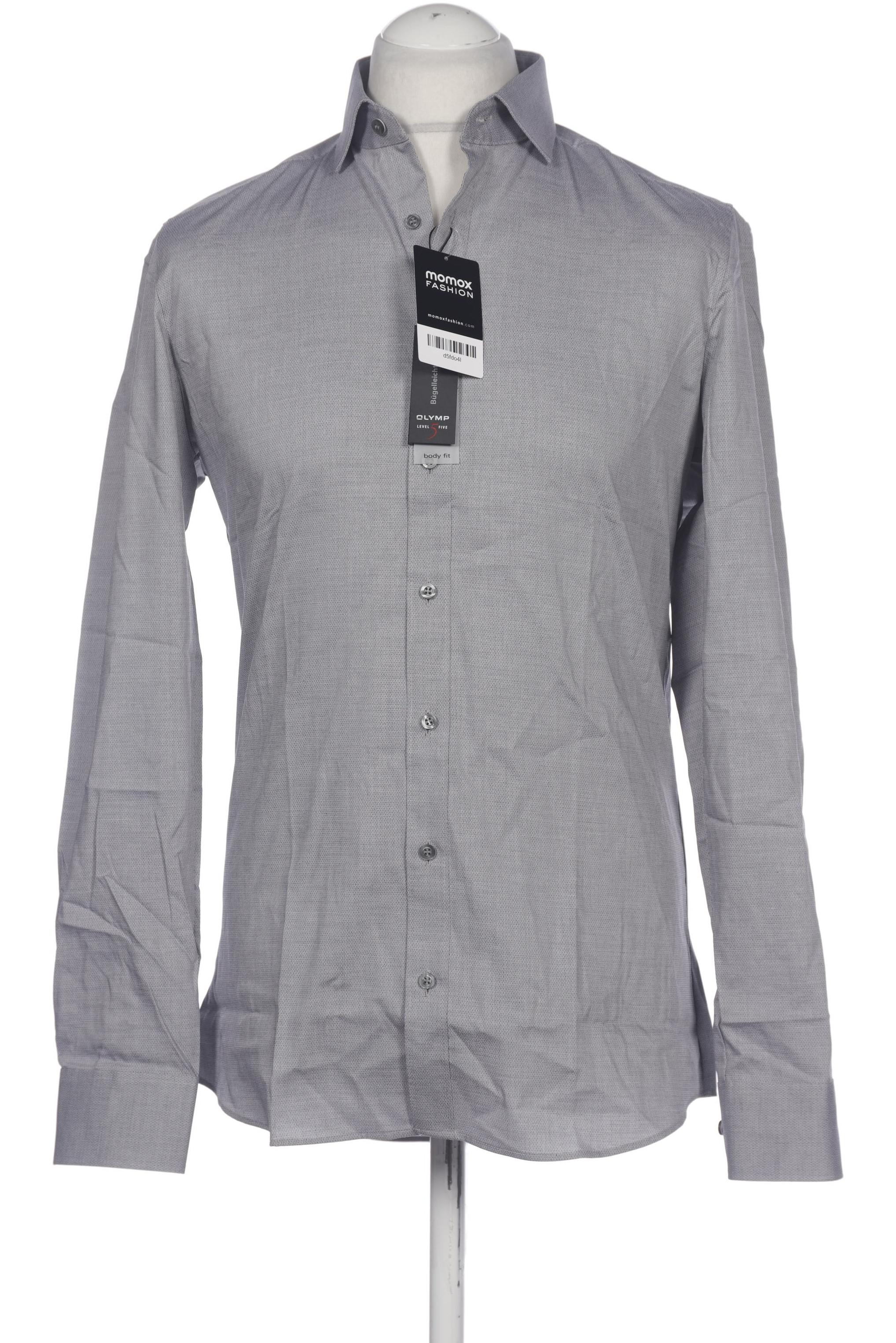 

Olymp Herren Hemd, grau, Gr. 50