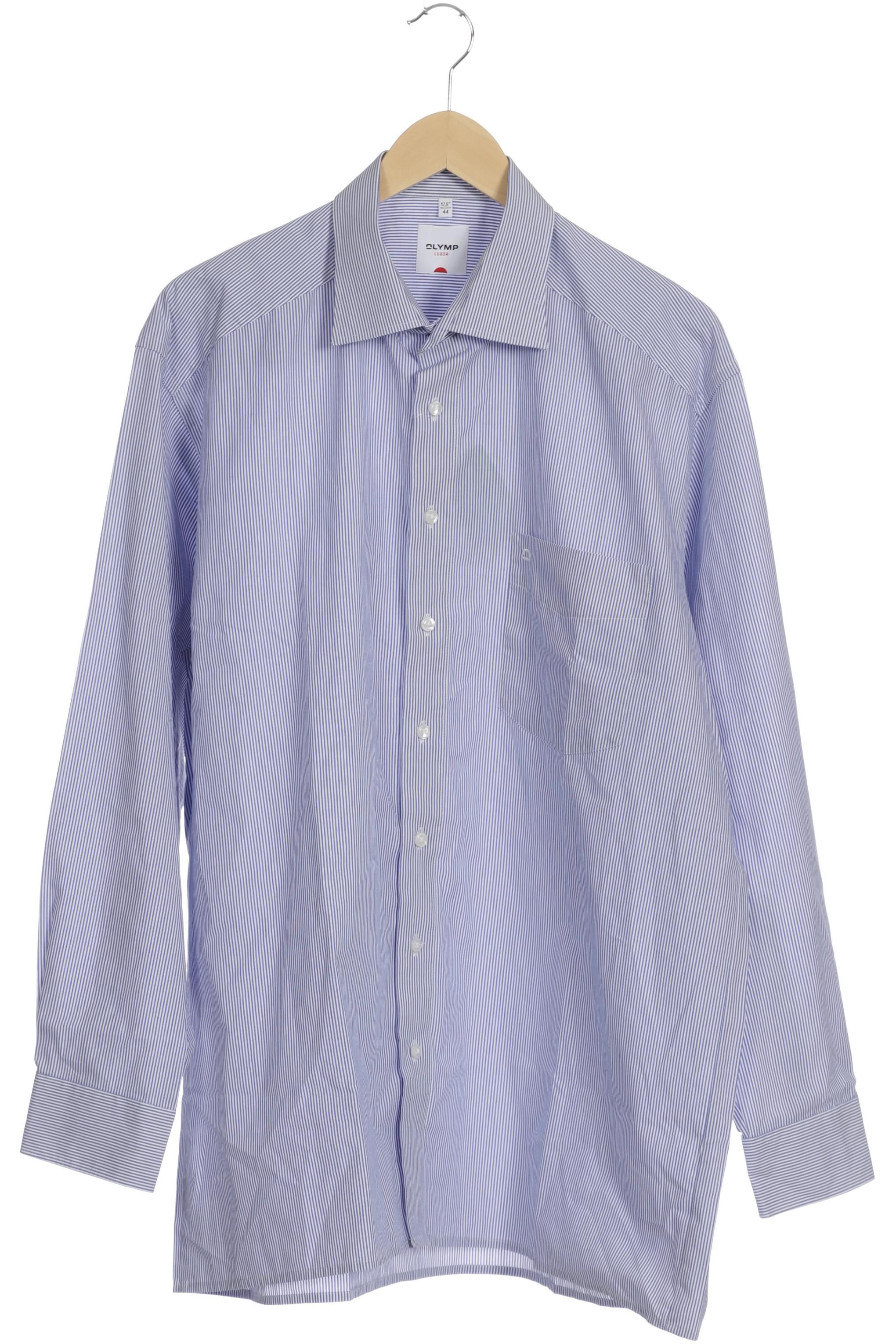 Thumbnail - Olymp Herren Hemd, blau, Gr.