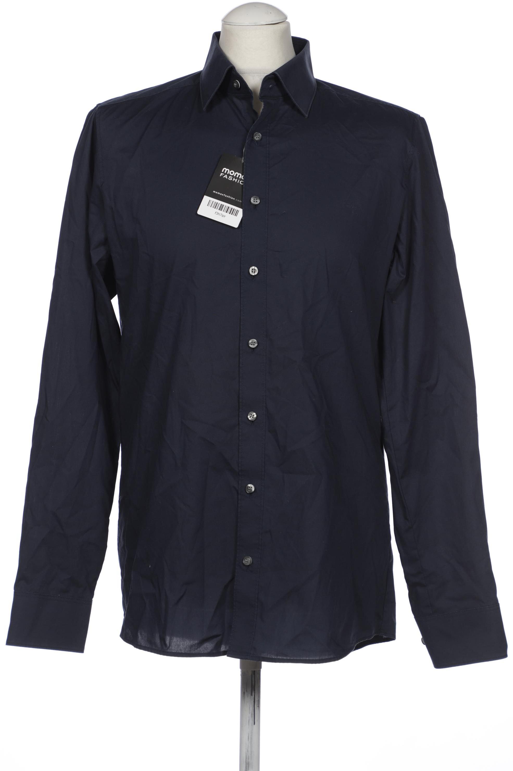 

Olymp Herren Hemd, marineblau