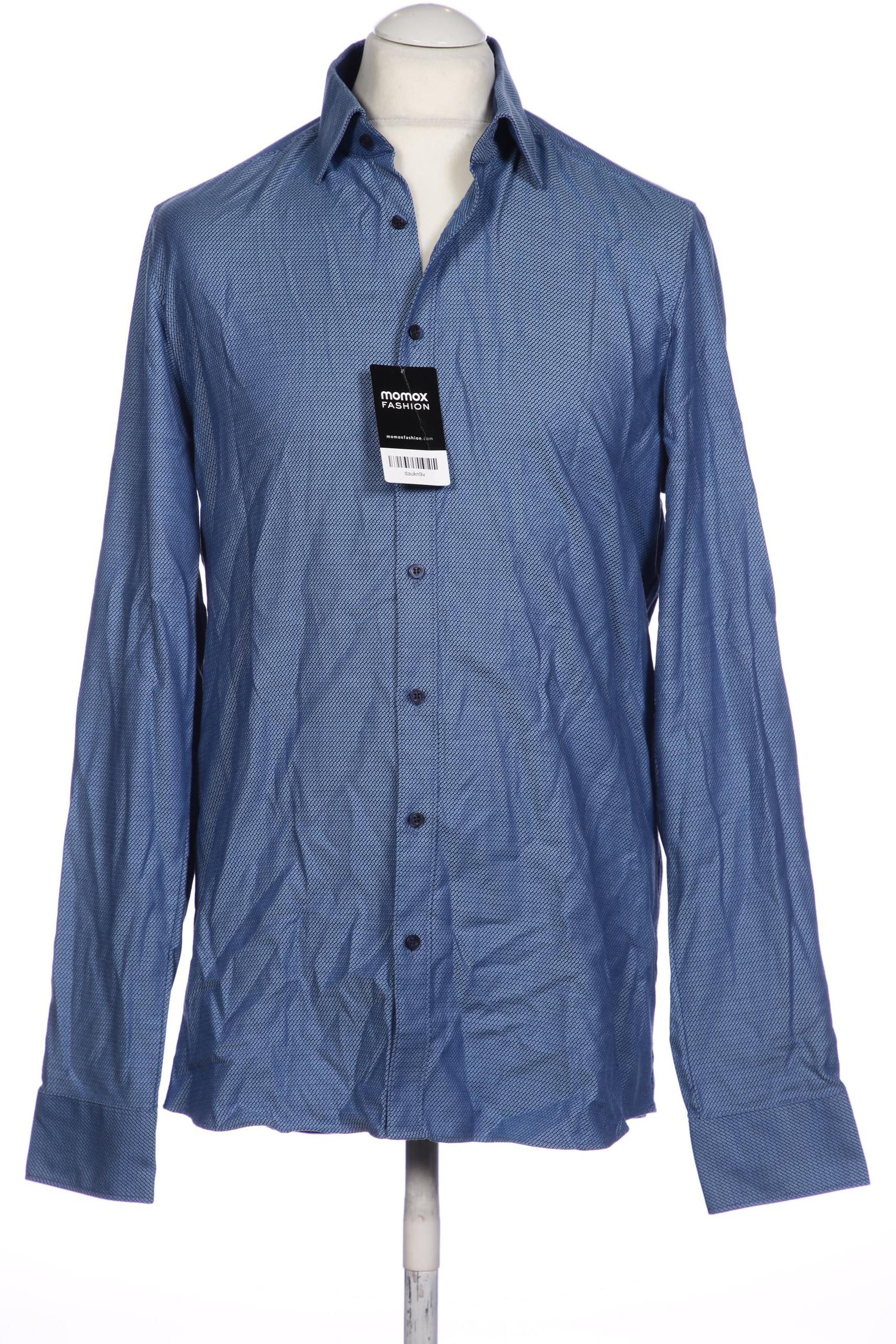 

Olymp Herren Hemd, blau