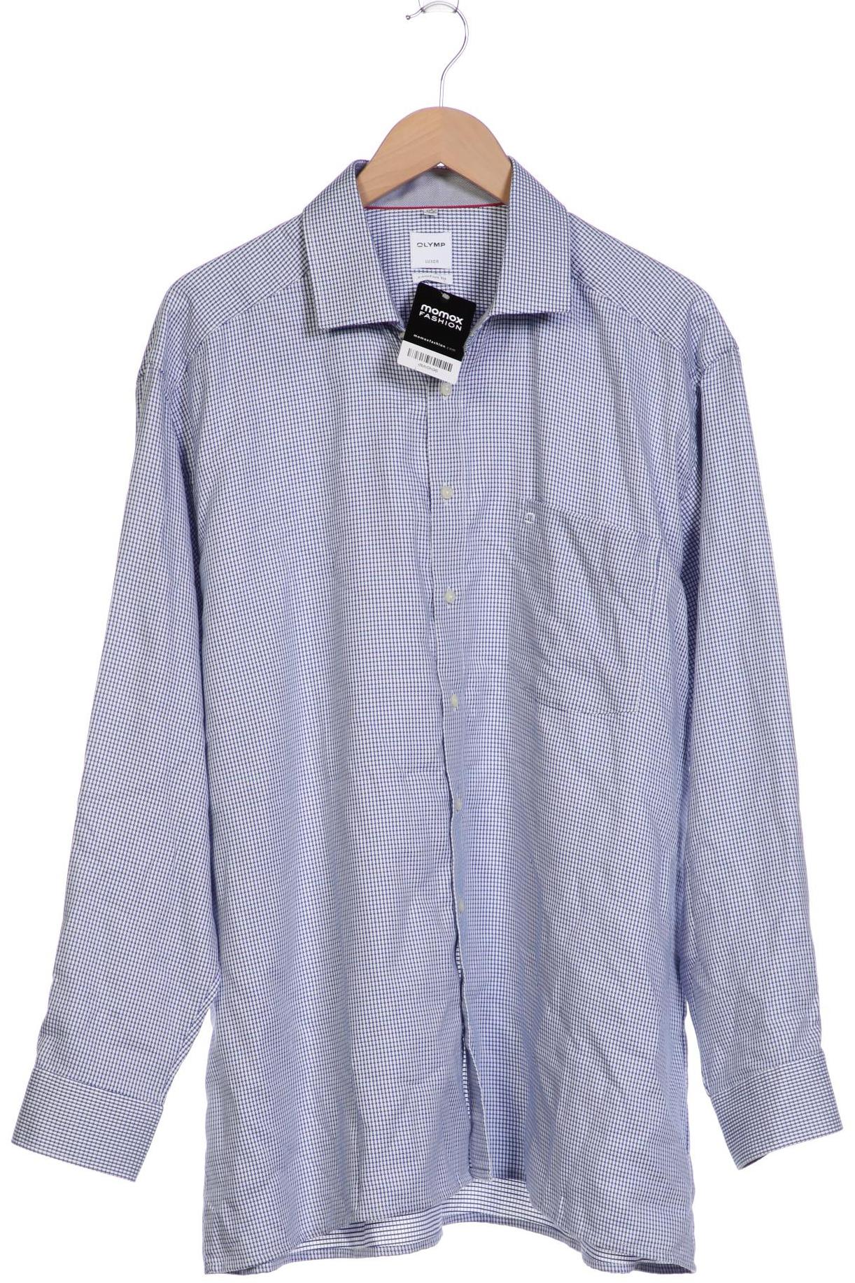 

Olymp Herren Hemd, blau
