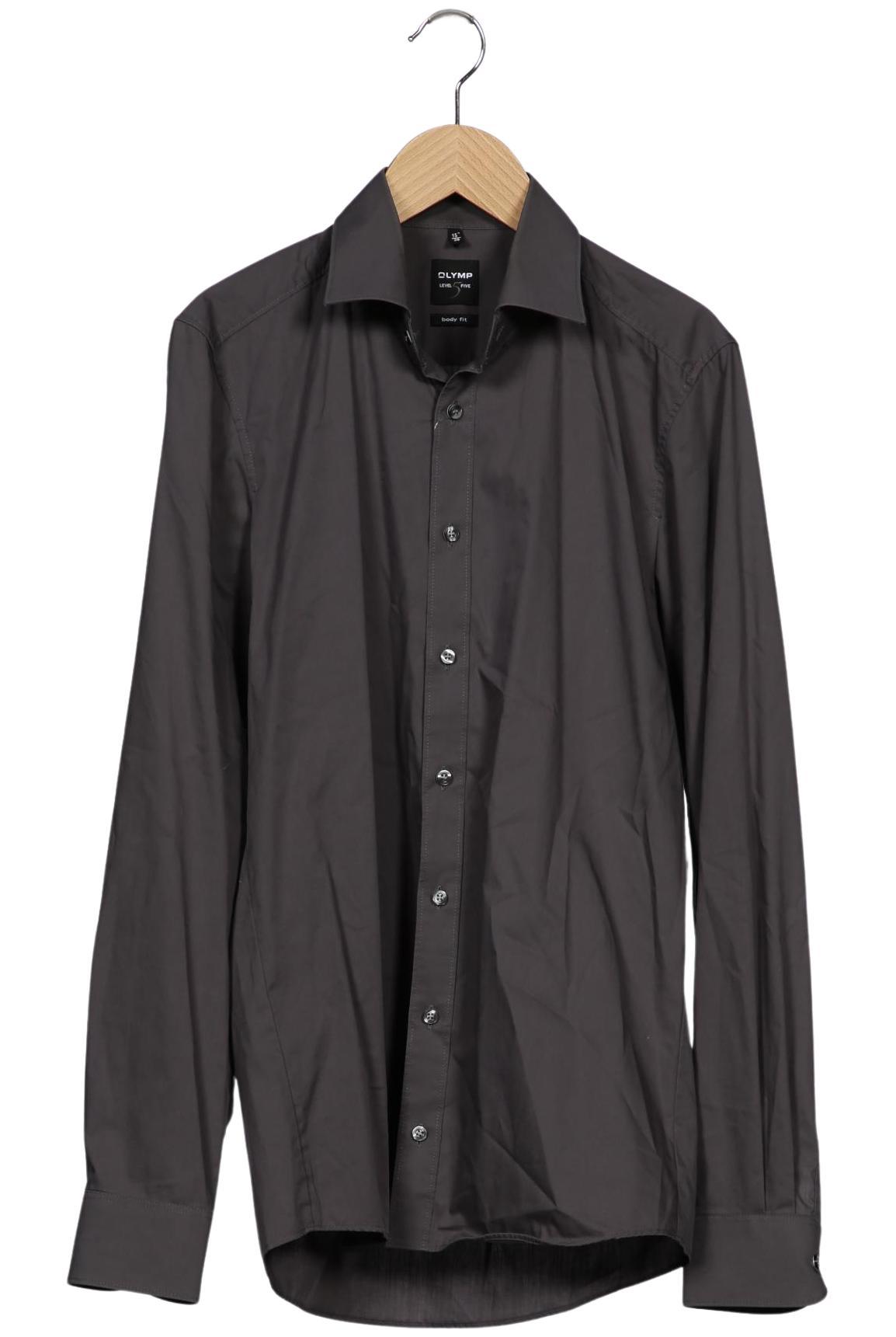 

Olymp Herren Hemd, grau, Gr. 46