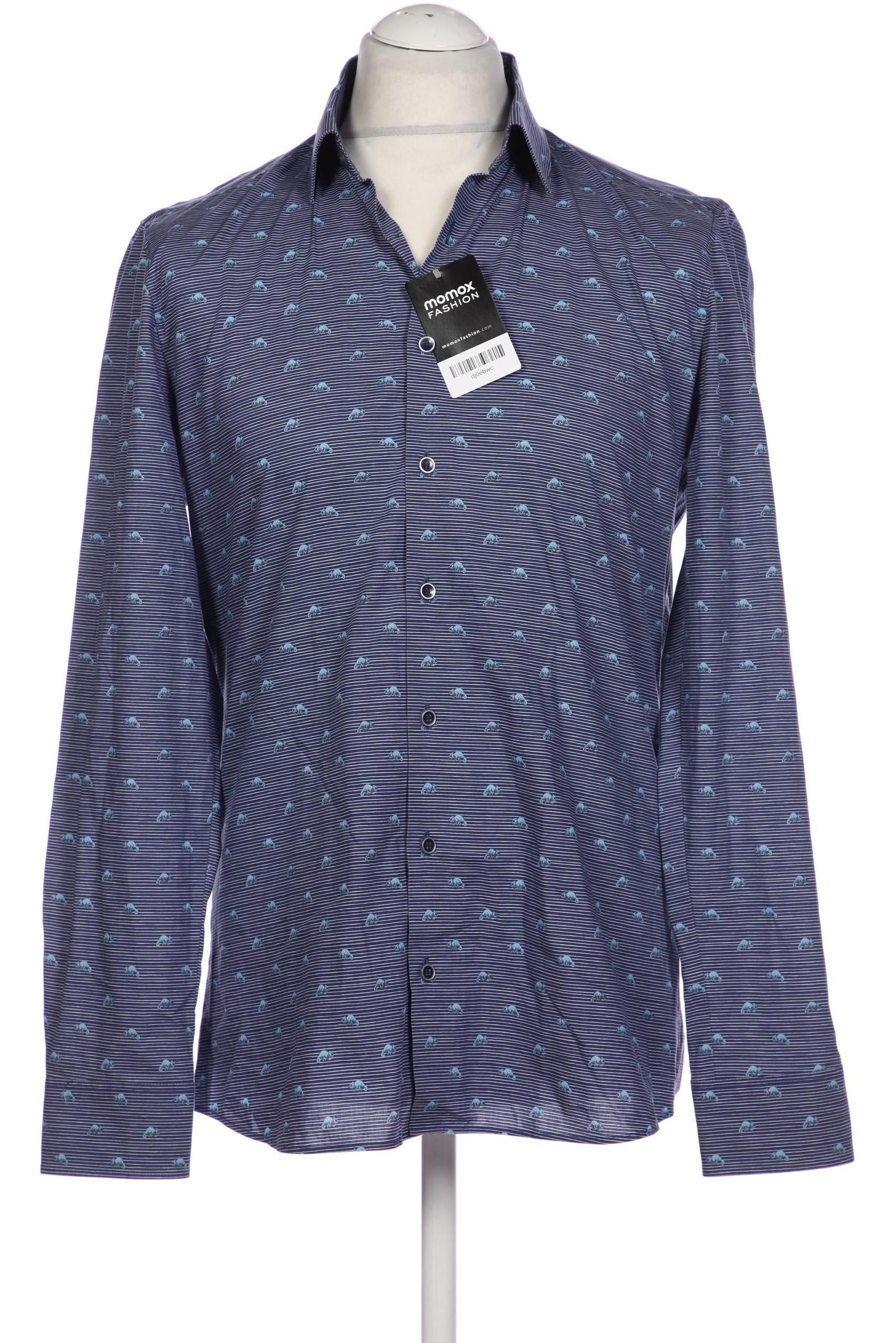 

Olymp Herren Hemd, blau, Gr. 52