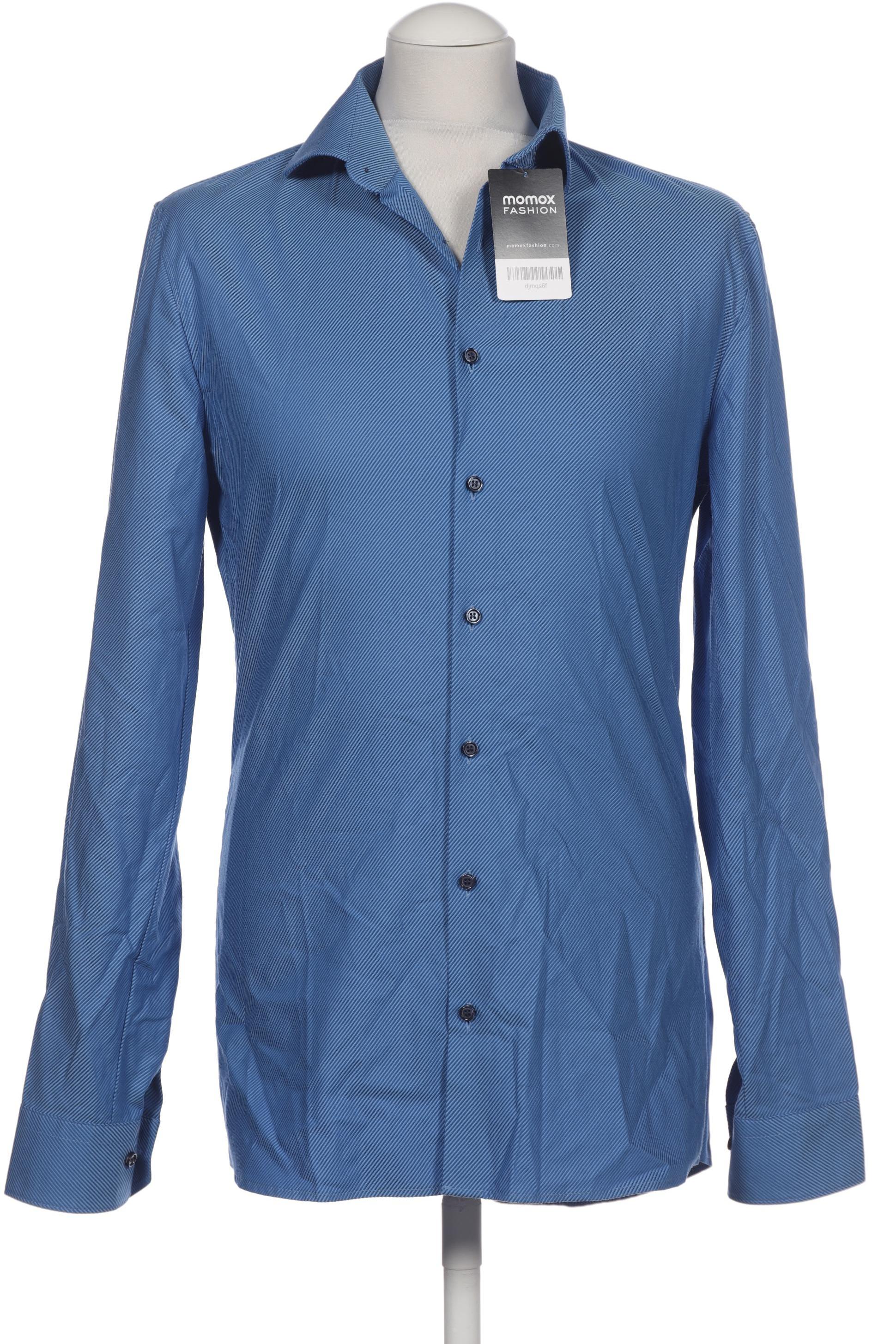 

Olymp Herren Hemd, blau