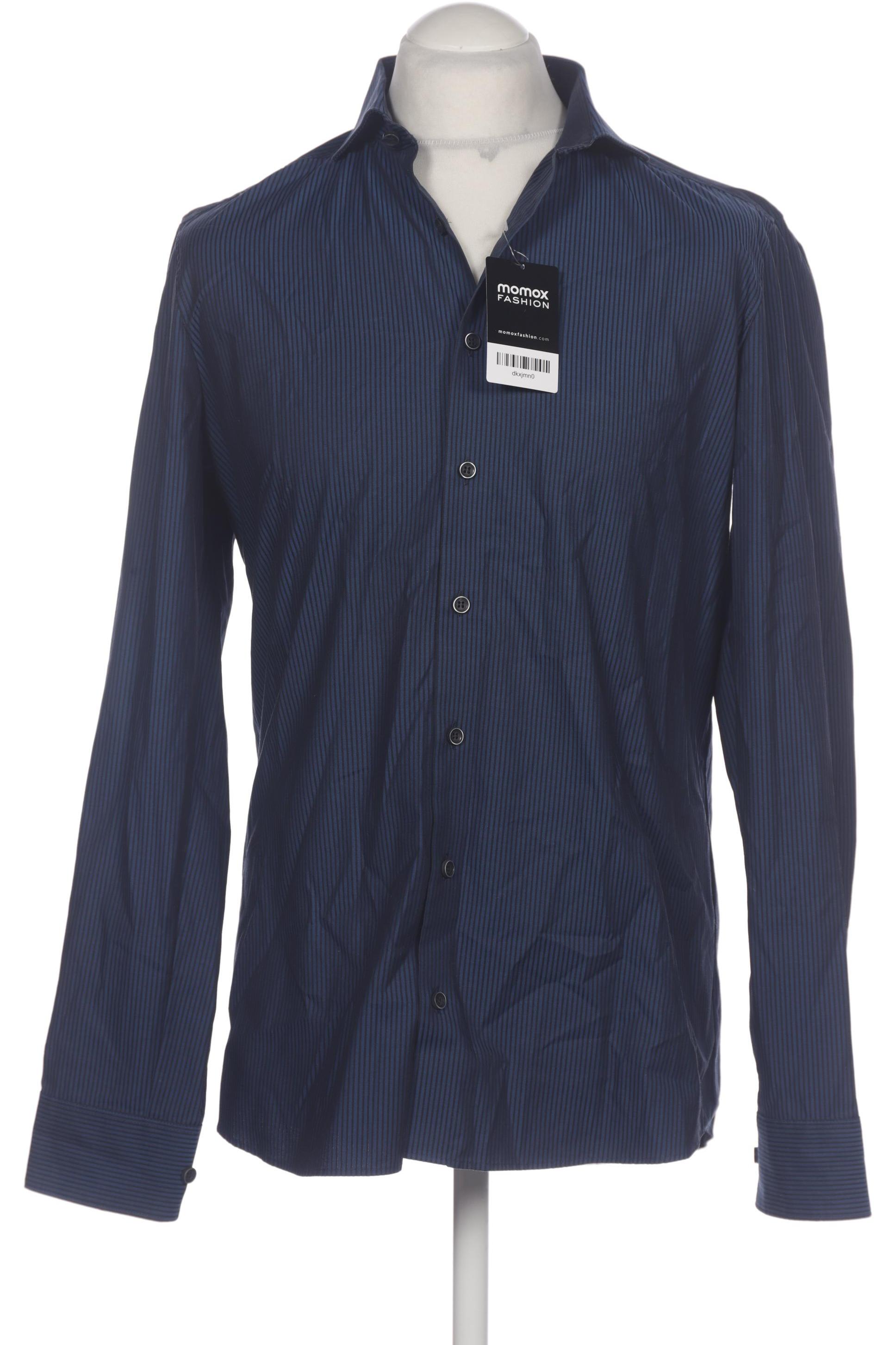 

Olymp Herren Hemd, marineblau, Gr. 52
