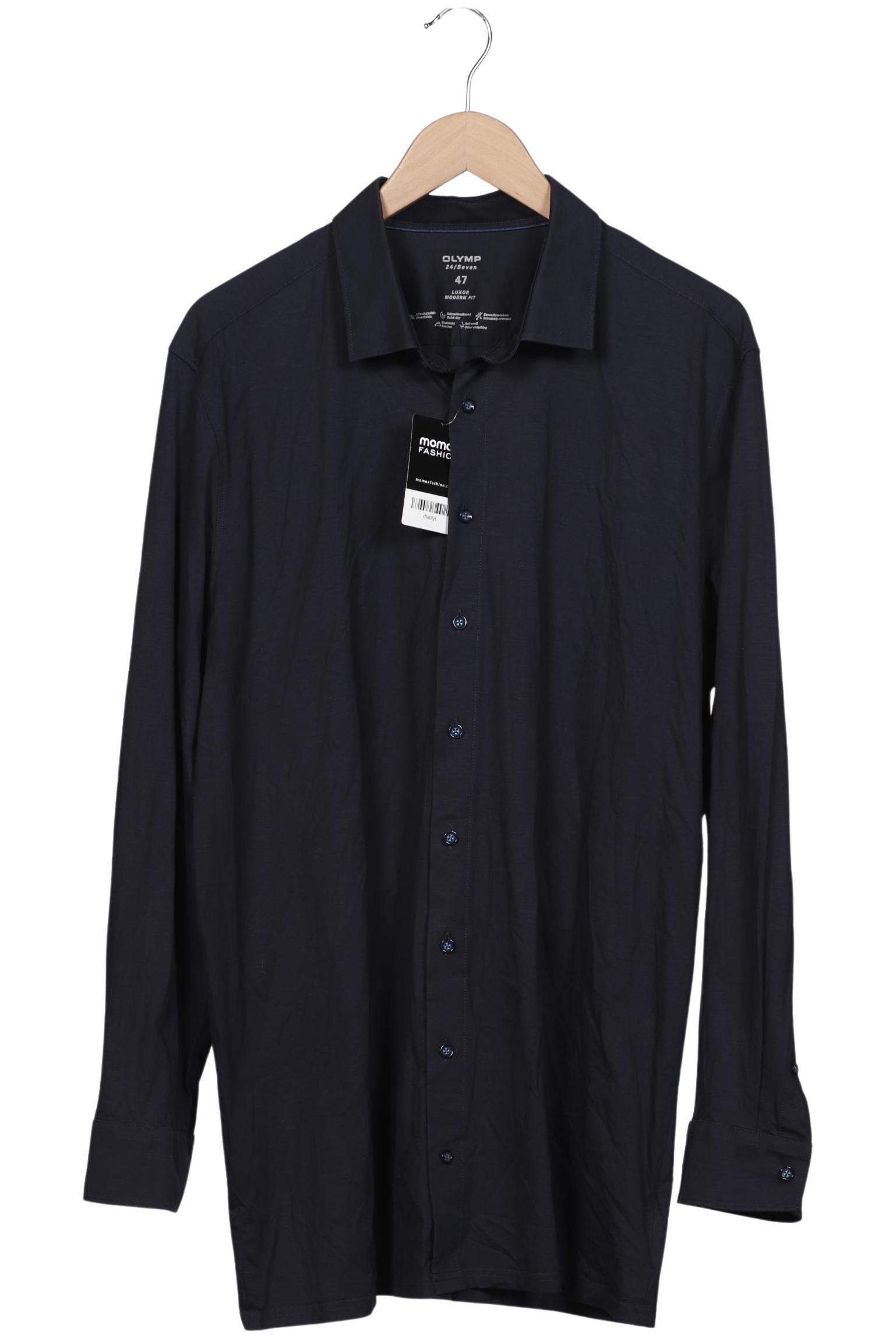 

Olymp Herren Hemd, marineblau, Gr. 58